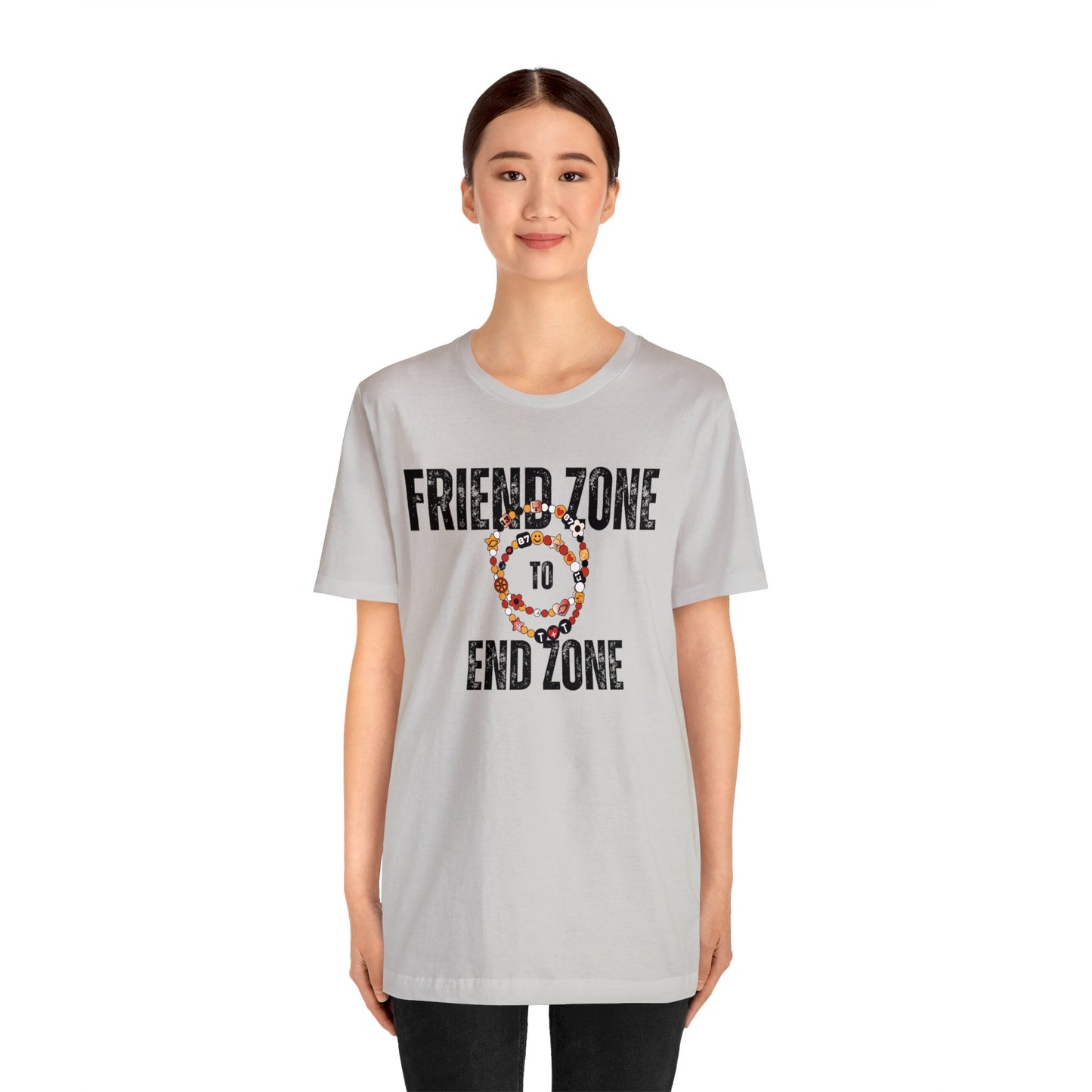 Friend Zone To The End Zone - Unisex Jersey Short Sleeve Tee