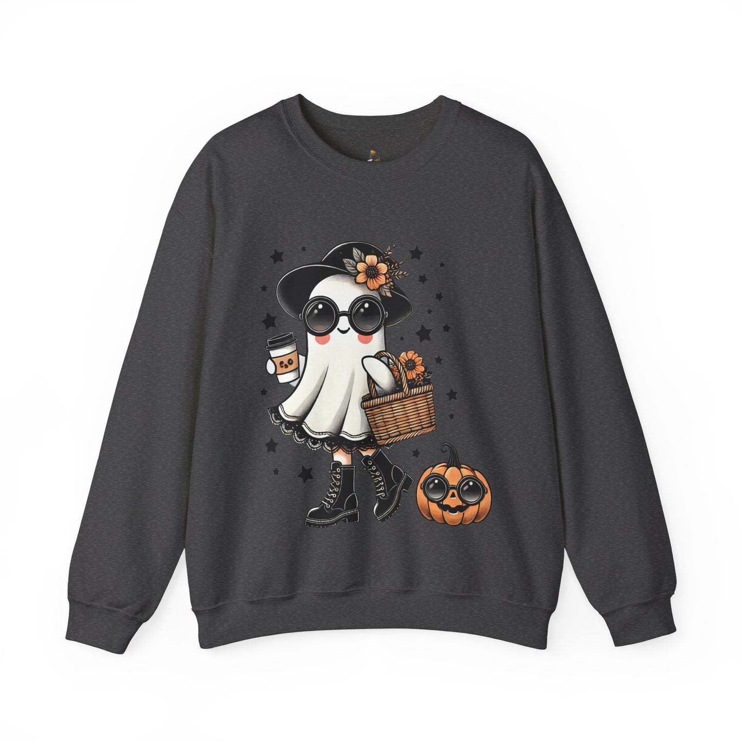 Boo-Jee Girly Ghost - Halloween Sweatshirt