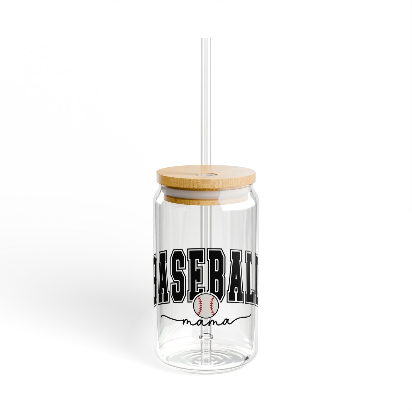 Baseball Mama - Sipper Glass, 16oz