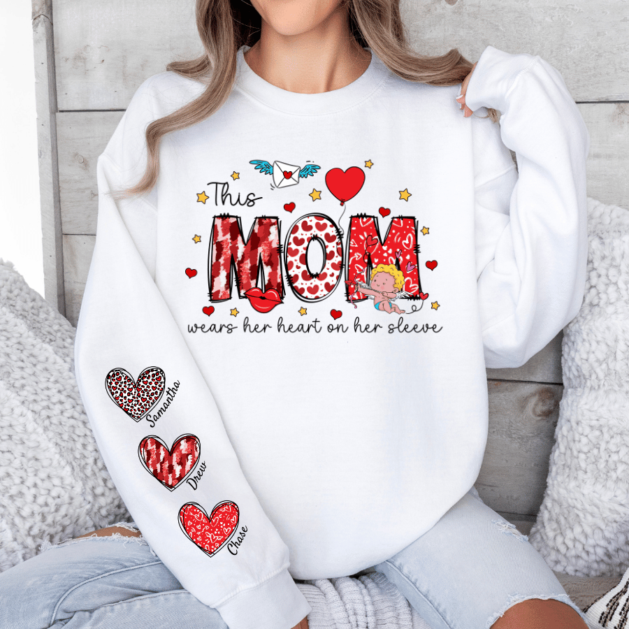 💖 This Weekend Only: Personalized Valentine Sweatshirt!