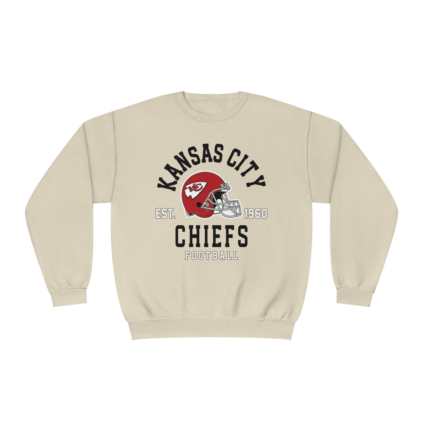 KC Football -  Unisex NuBlend® Crewneck Sweatshirt