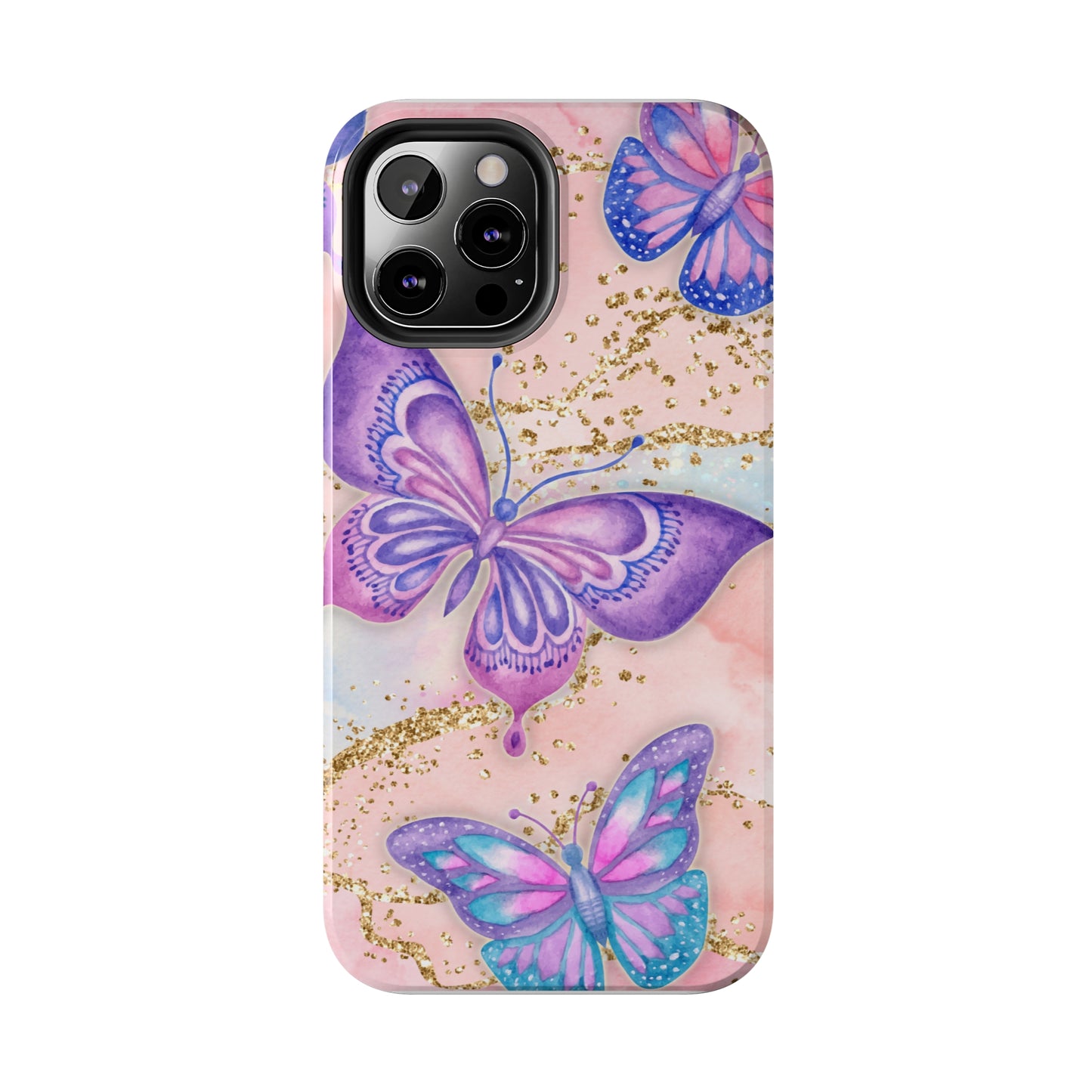 Marble Butterfly - Tough Phone Cases