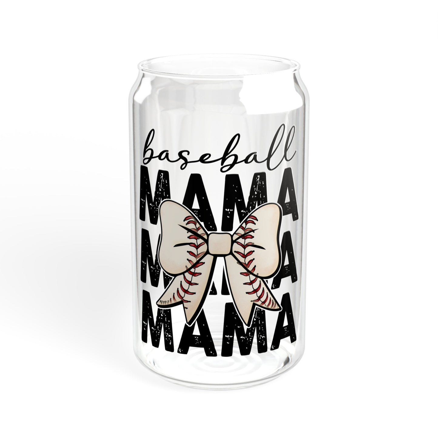 Baseball Mama - Sipper Glass, 16oz