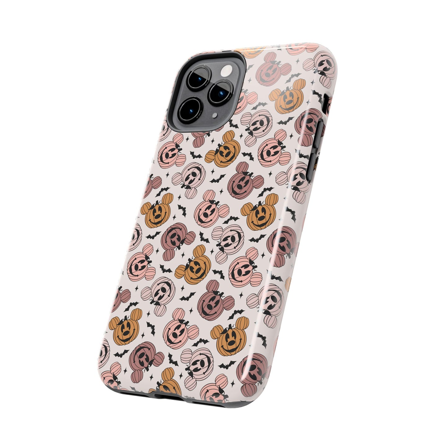 Pink Pumpkin Mice  - Tough Phone Cases