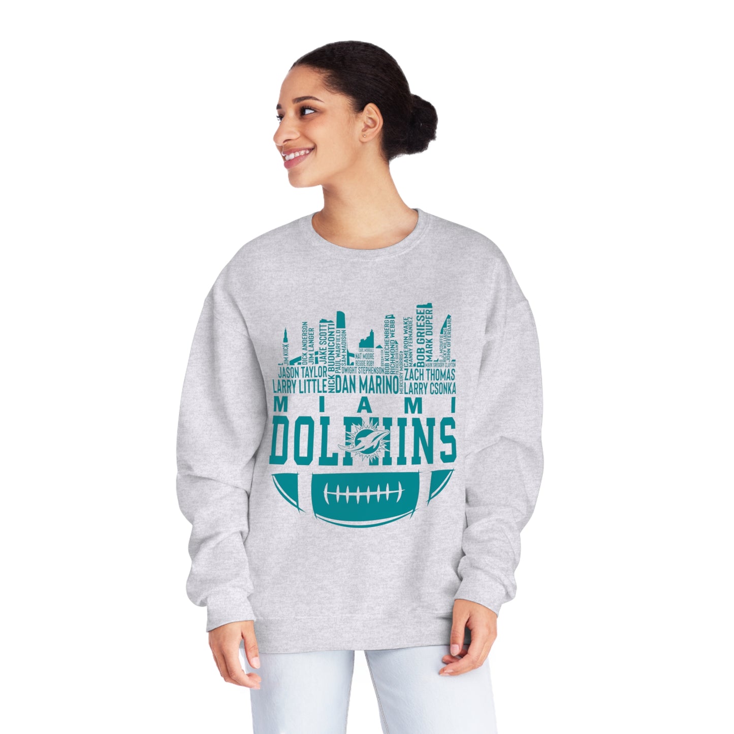 Fins Big Names - Unisex NuBlend® Crewneck Sweatshirt