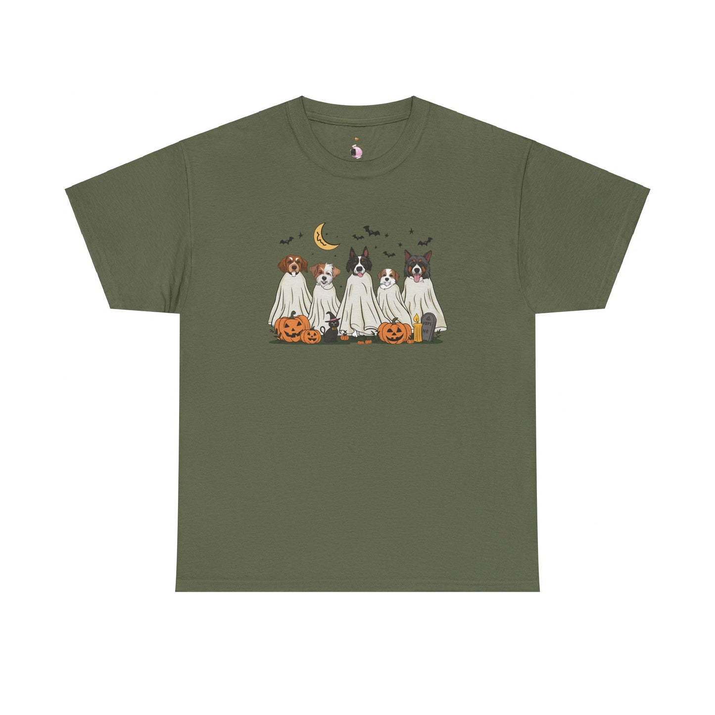 Spooky Pooches - Unisex Heavy Cotton Tee