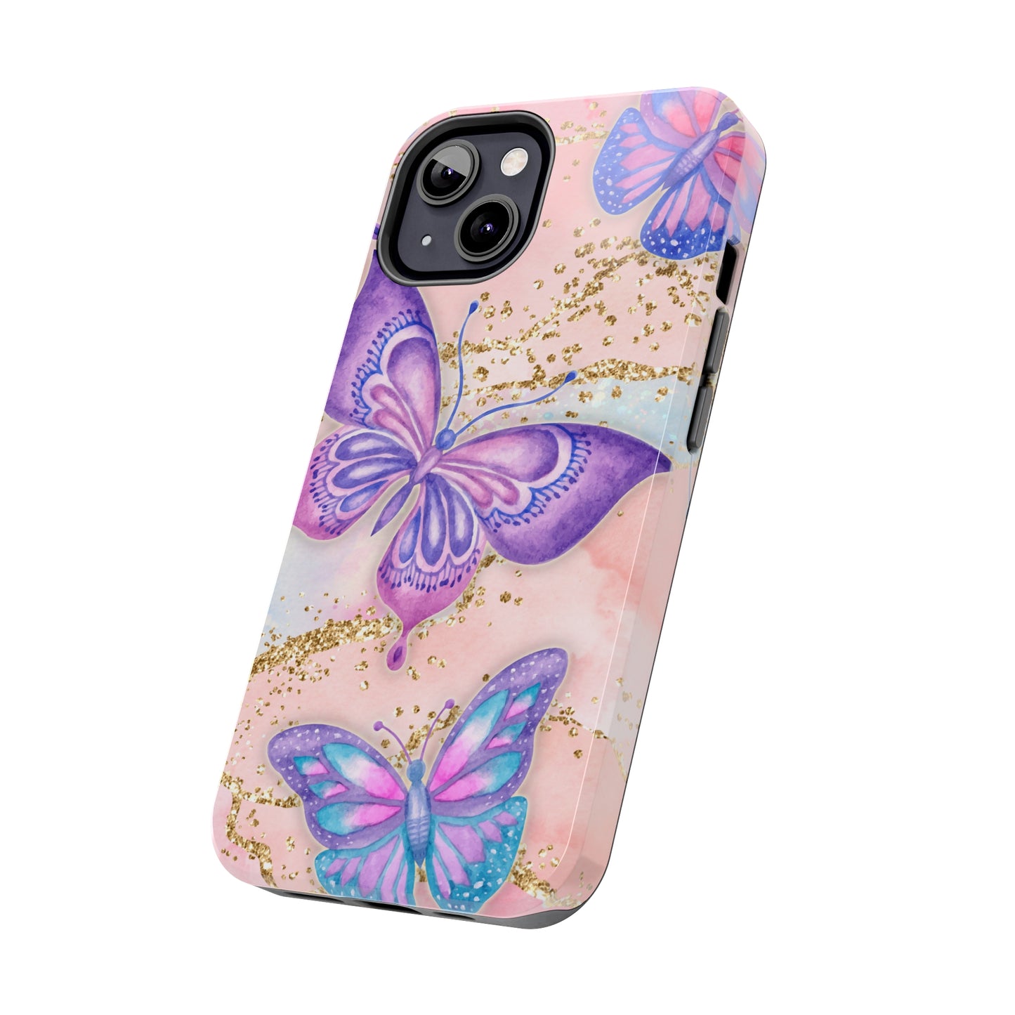 Marble Butterfly - Tough Phone Cases