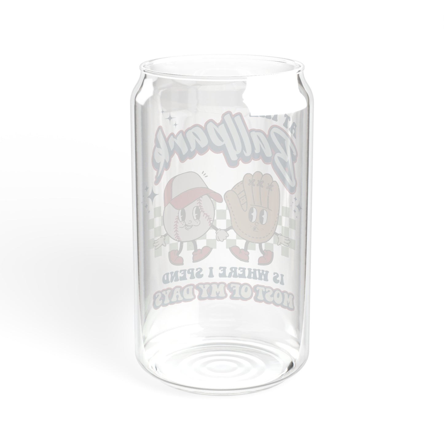 At The Ballpark - Sipper Glass, 16oz