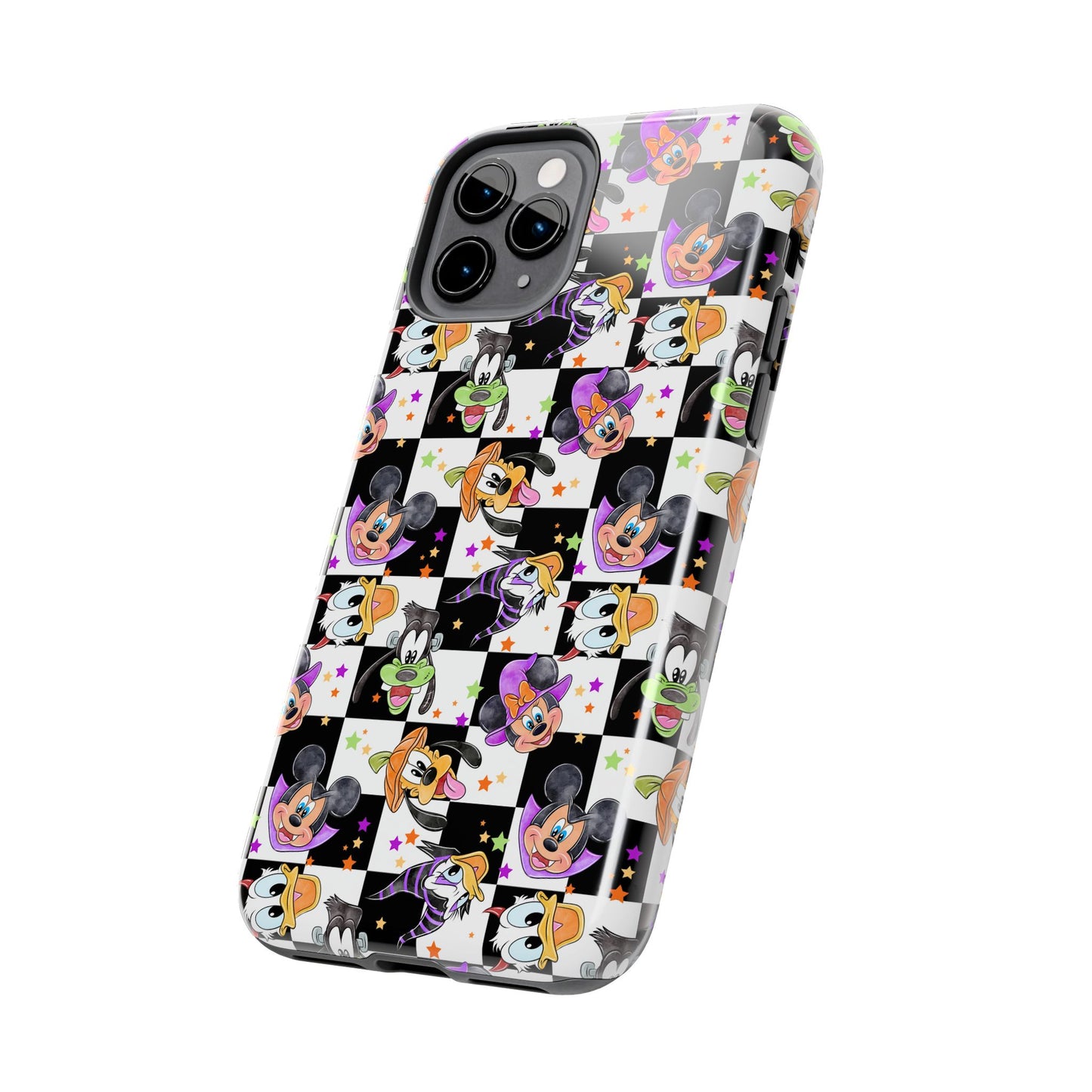 Checkered Halloween Pals  - Tough Phone Cases