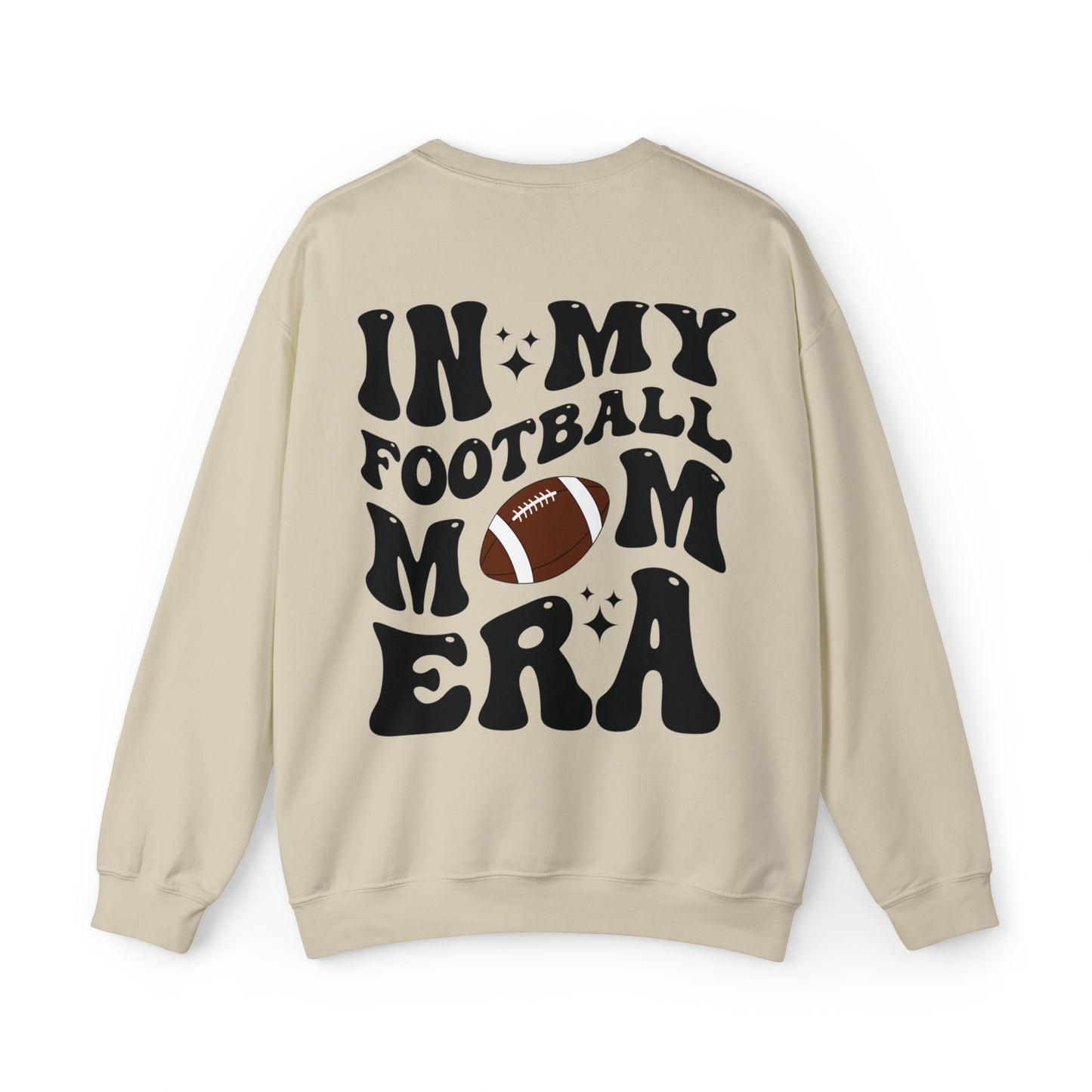 Football Mom Era - Front & Back - Unisex Heavy Blend™ Crewneck Sweatshirt