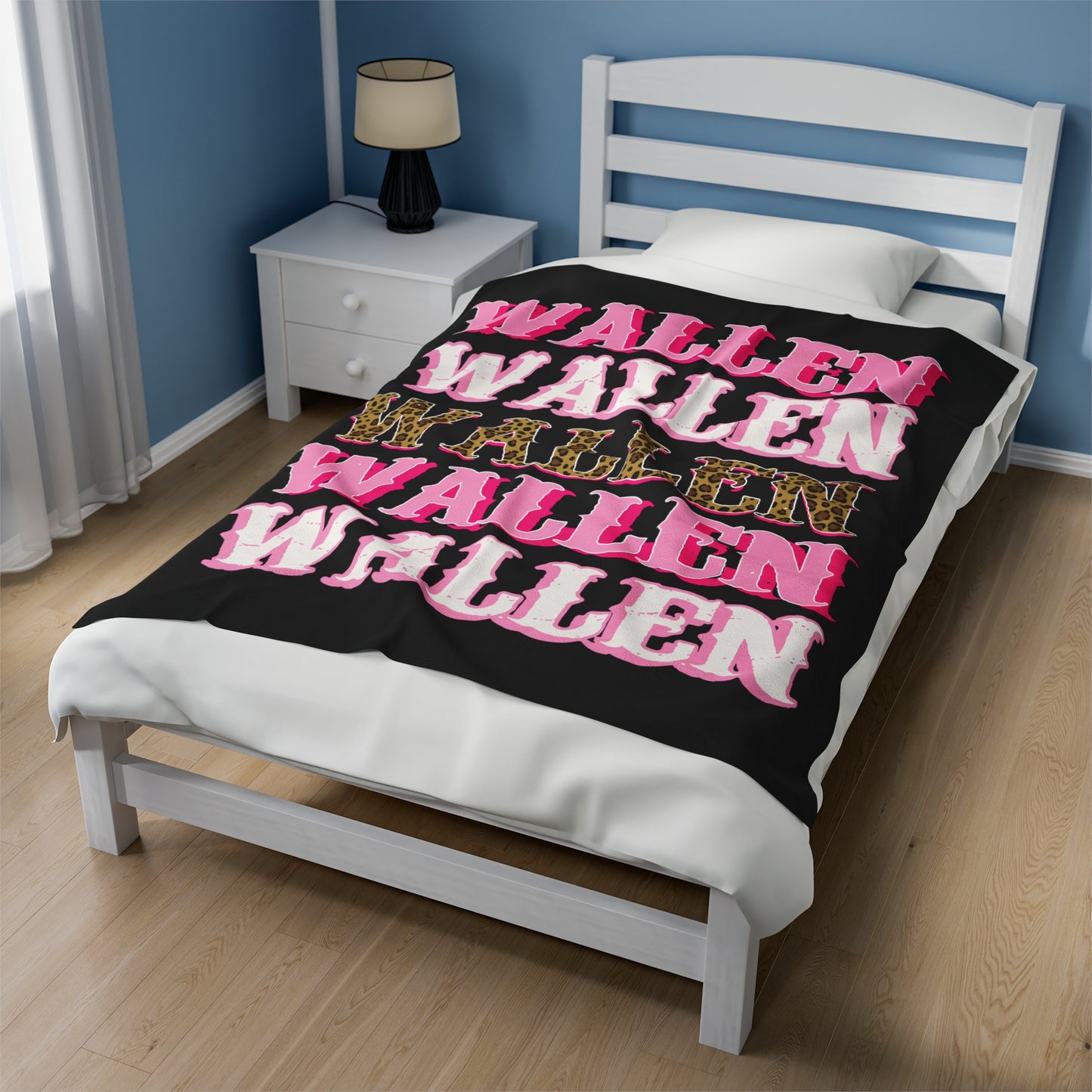 Pink Wallen -  Plush Blanket