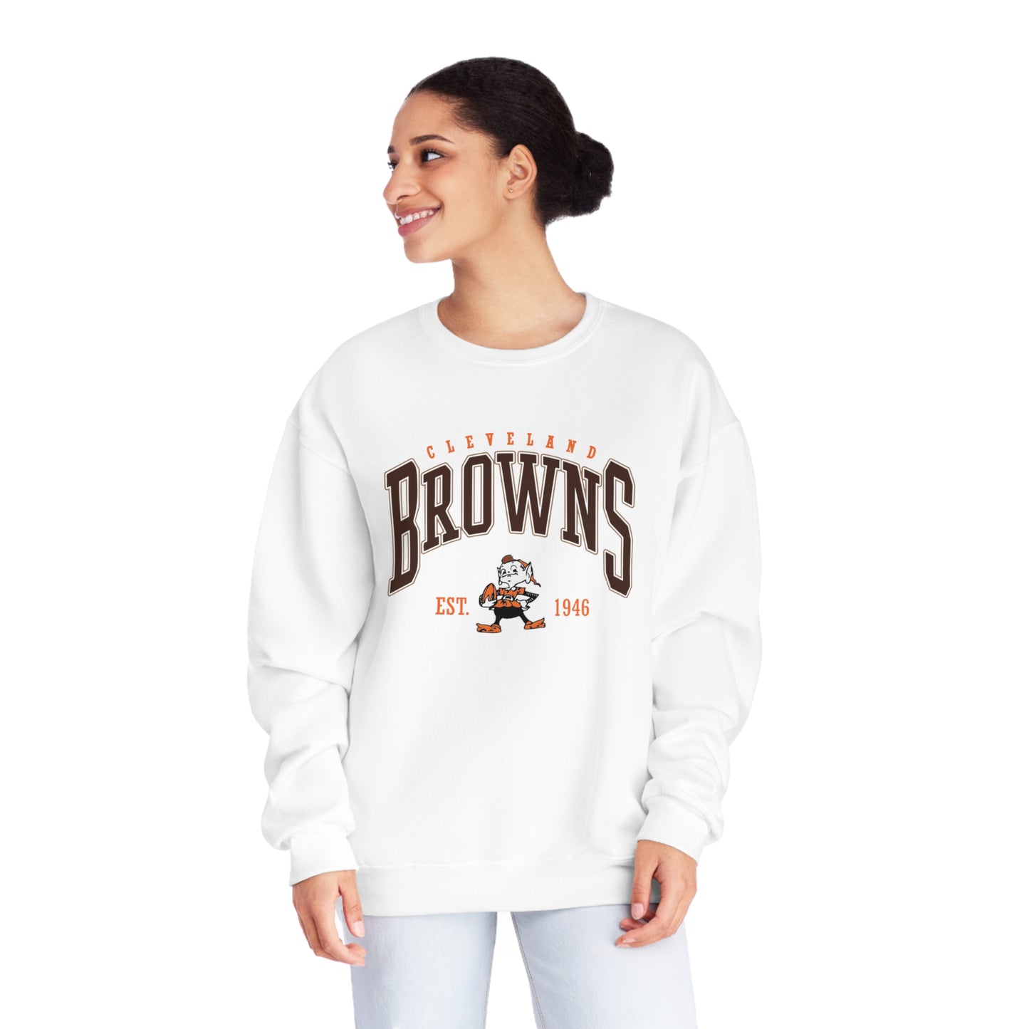 Browns - Unisex NuBlend® Crewneck Sweatshirt