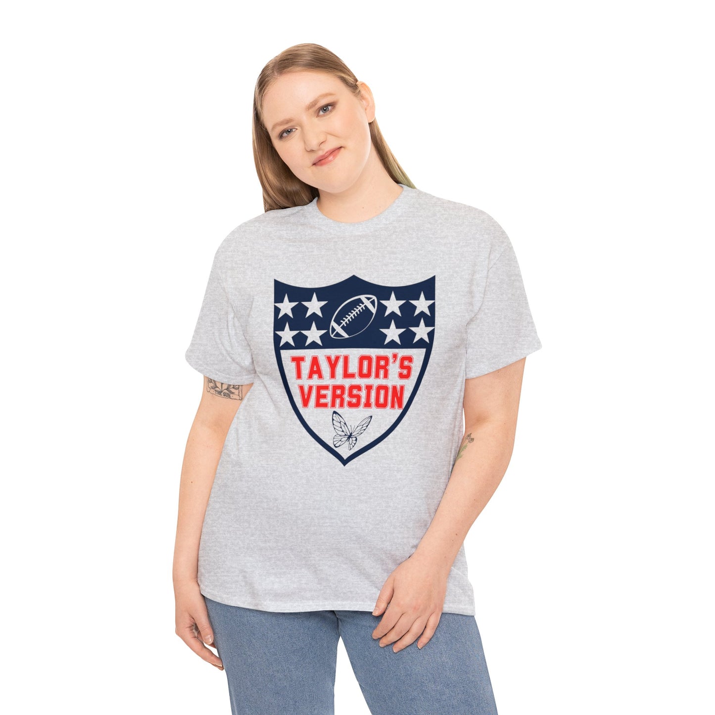 Taylor's Football -  Unisex Heavy Cotton Tee