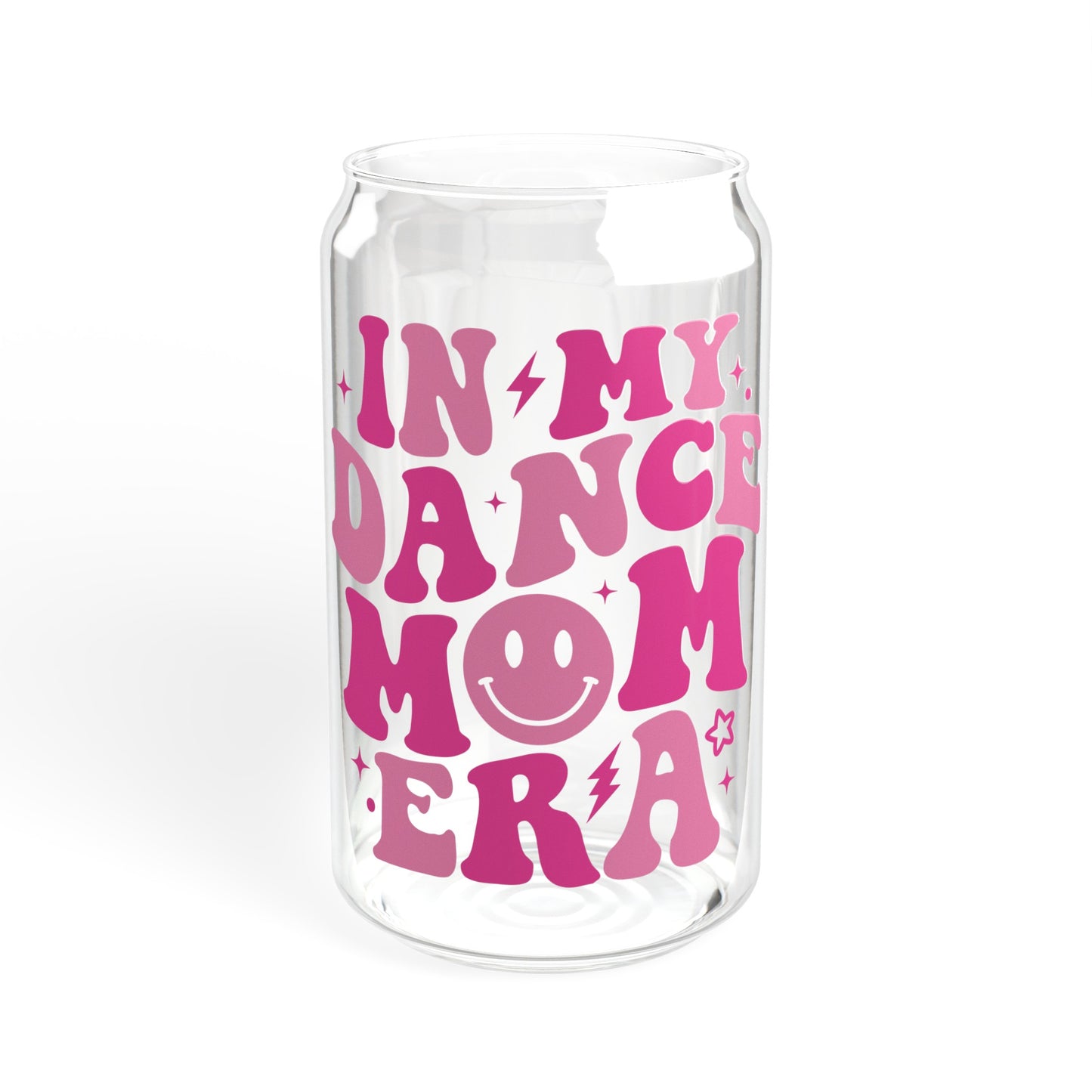 In My Dance Mom Era - Sipper Glass, 16oz