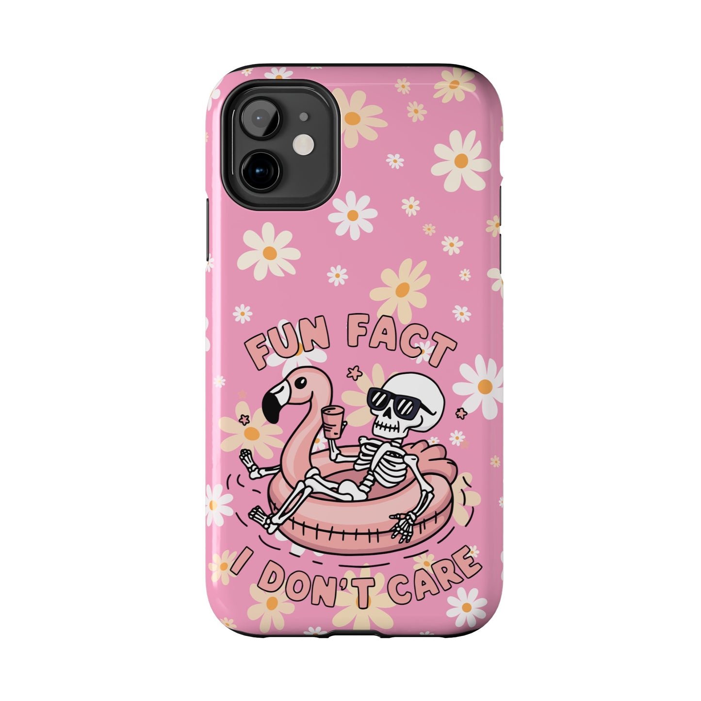 Fun Face I Dont Care  - Tough Phone Cases