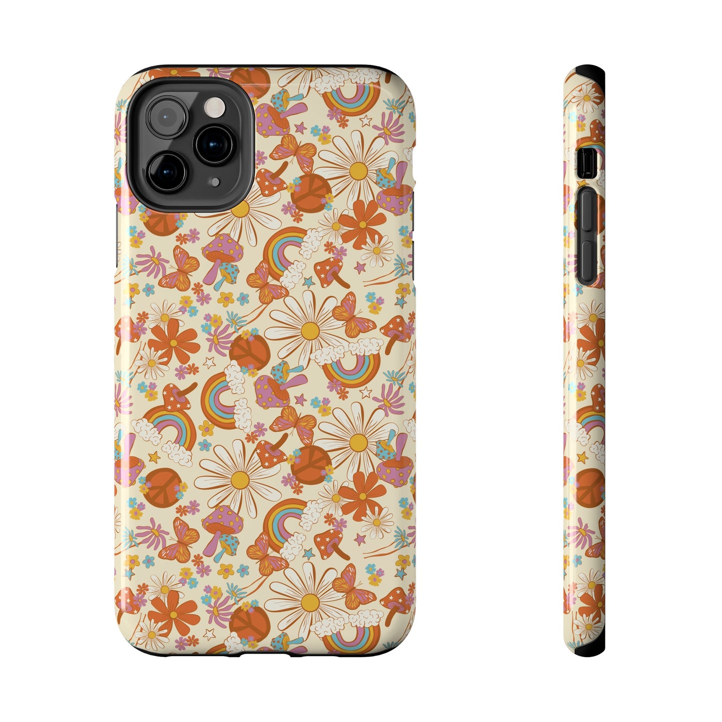 Hippie Floral - Tough Phone Cases