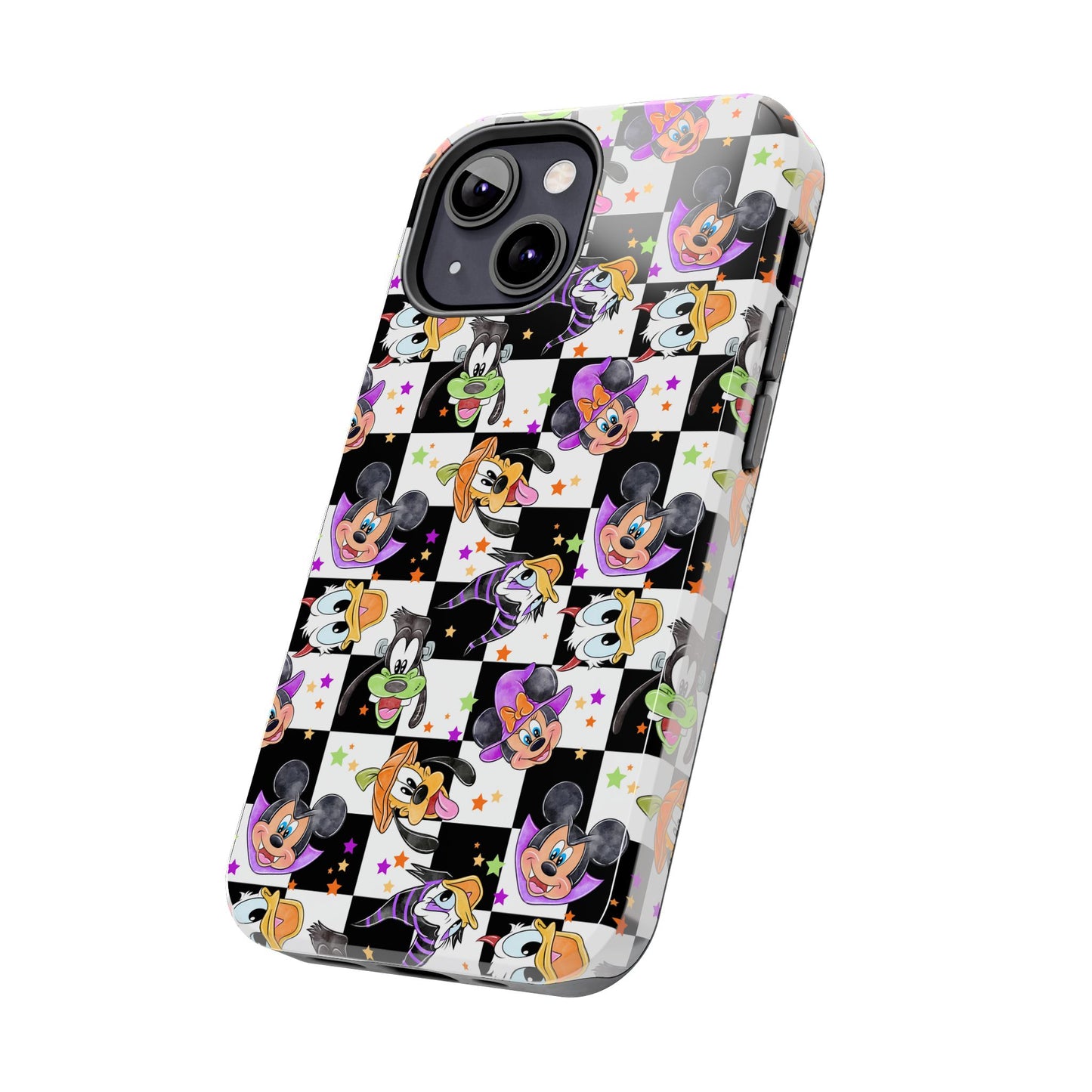 Checkered Halloween Pals  - Tough Phone Cases