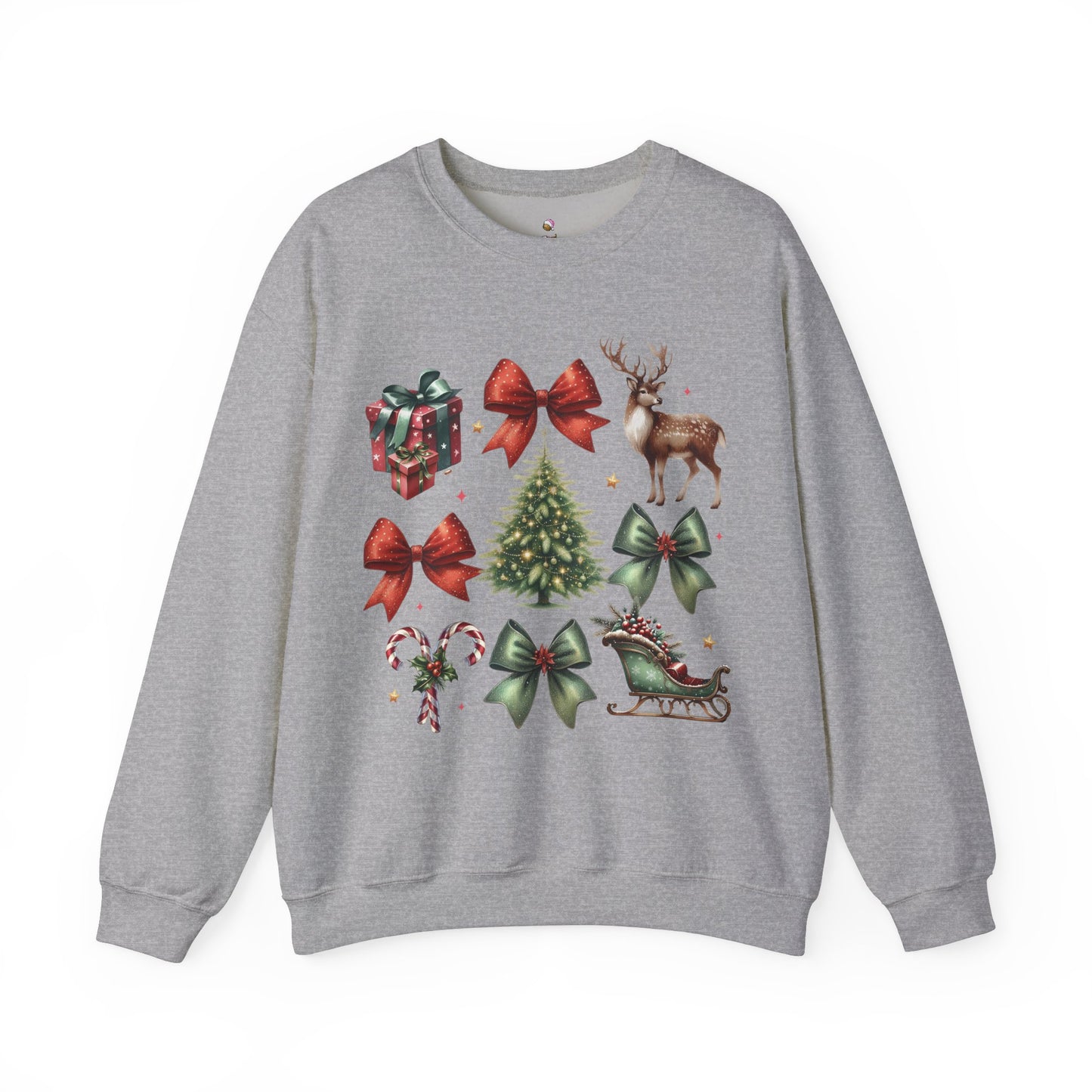 Classic Christmas Coquette - Christmas Sweatshirt