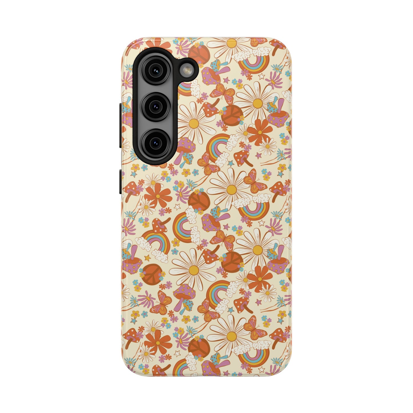 Hippie Floral - Tough Phone Cases