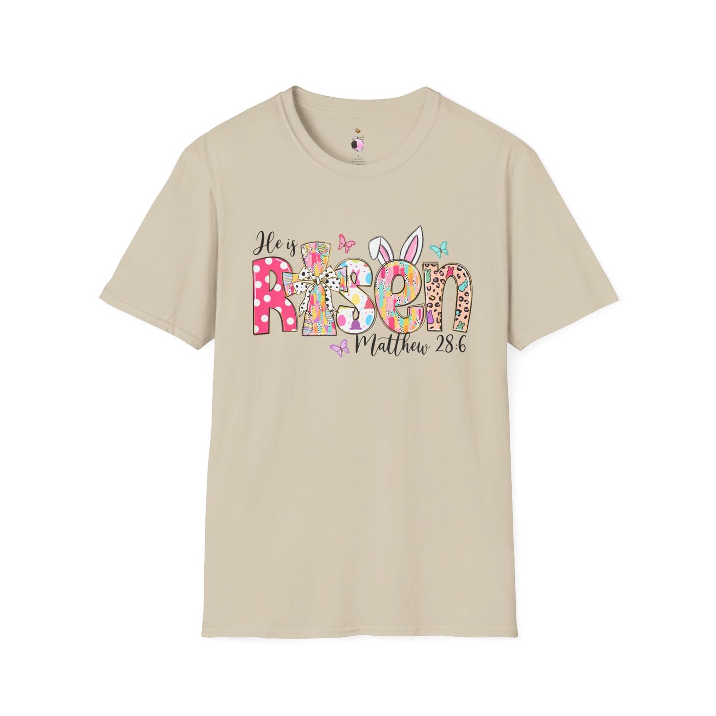 He Is Risen - Unisex Softstyle T-Shirt