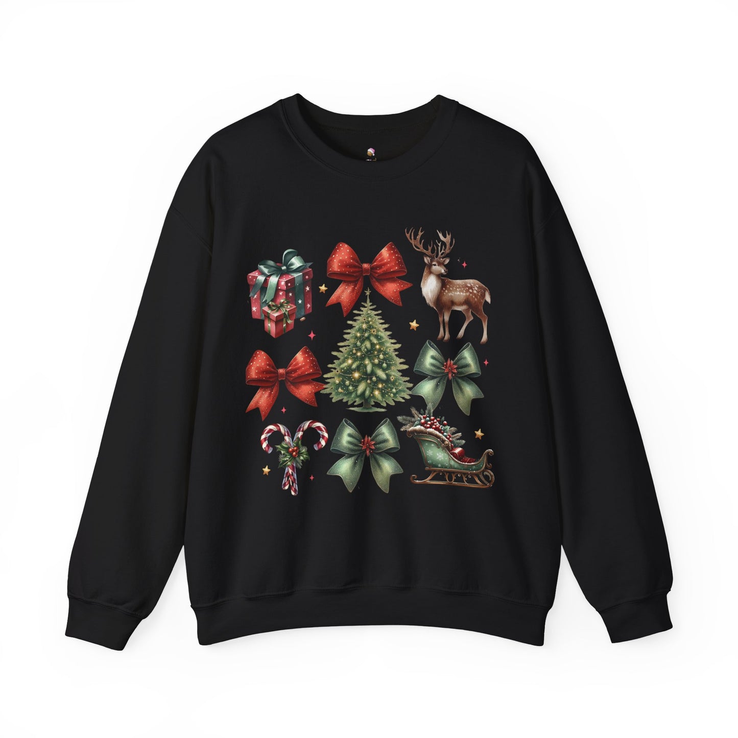 Classic Christmas Coquette - Christmas Sweatshirt