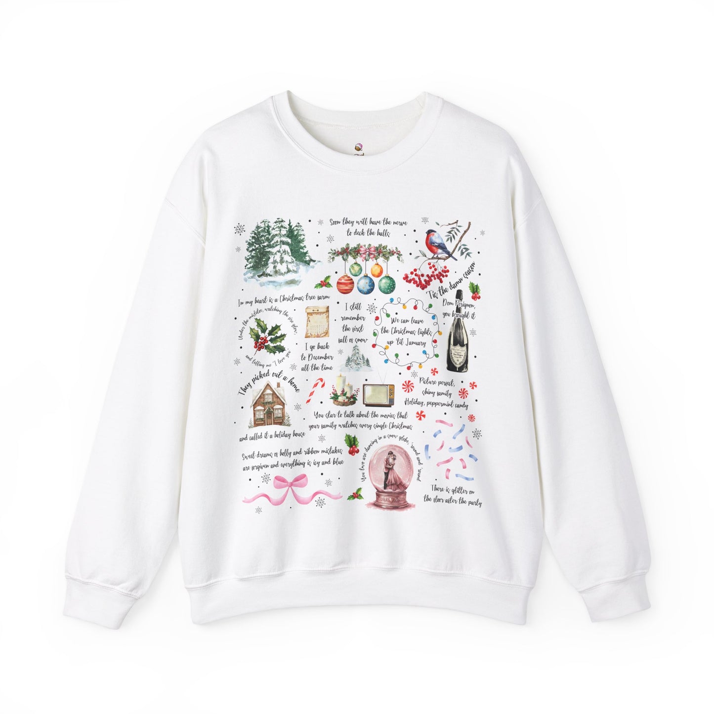 Christmas Taylor - Crewneck Christmas Sweatshirt