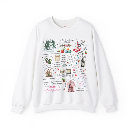 Christmas Taylor - Crewneck Christmas Sweatshirt