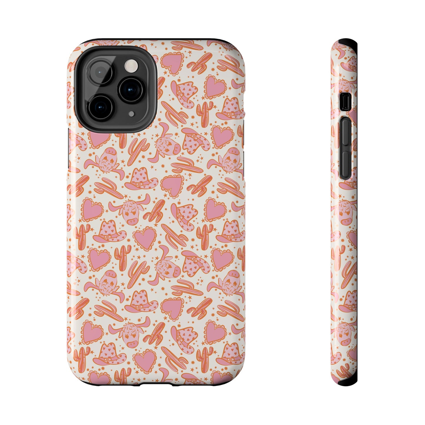 Pink Western Cowgirl  - Tough Phone Cases