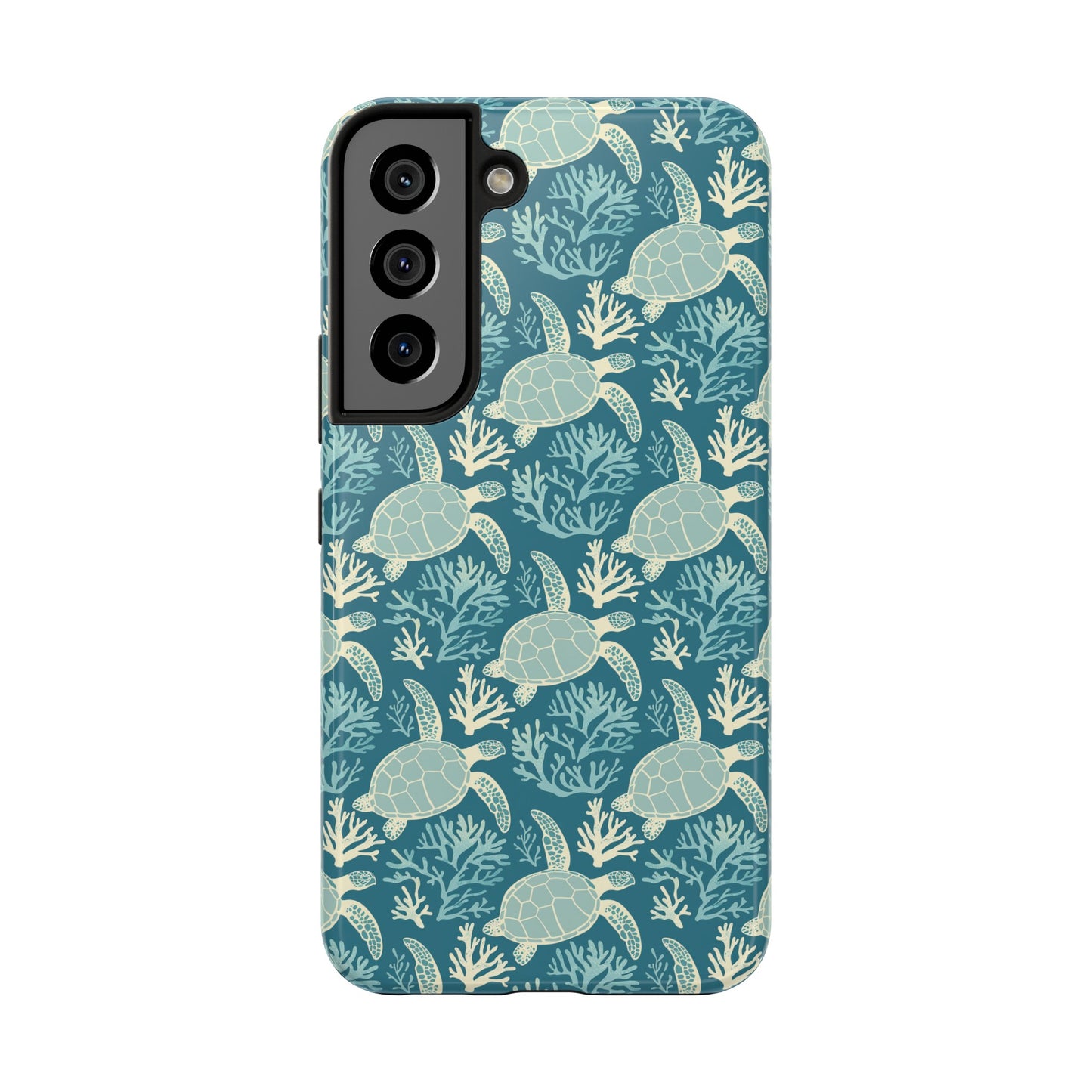 Blue Sea Turtle  - Tough Phone Cases