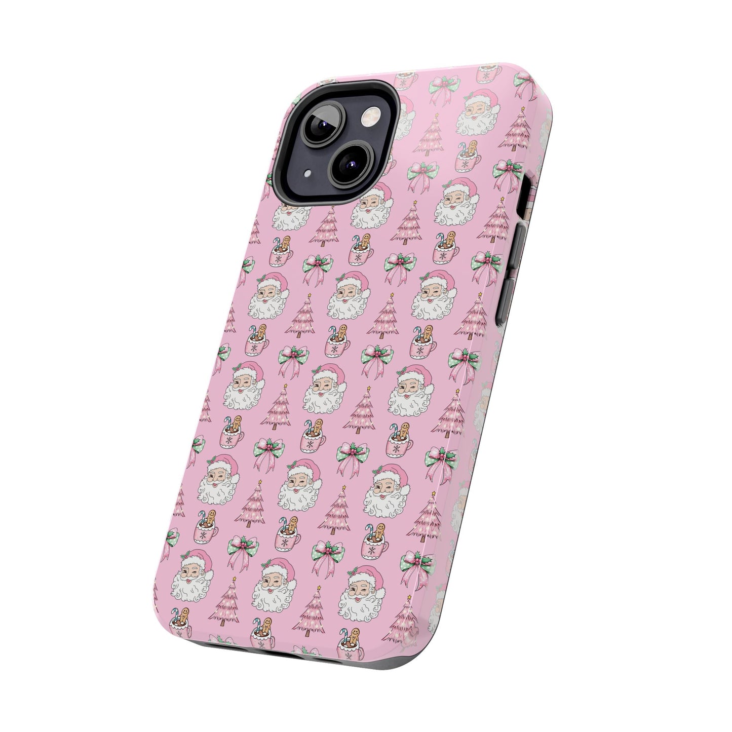 Pink Santa -  Tough Phone Cases