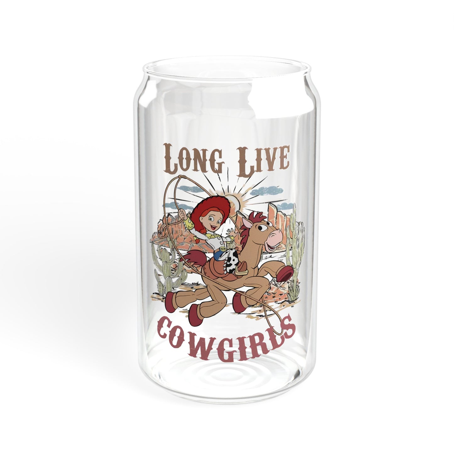 Long Live Cowgirls - Sipper Glass, 16oz