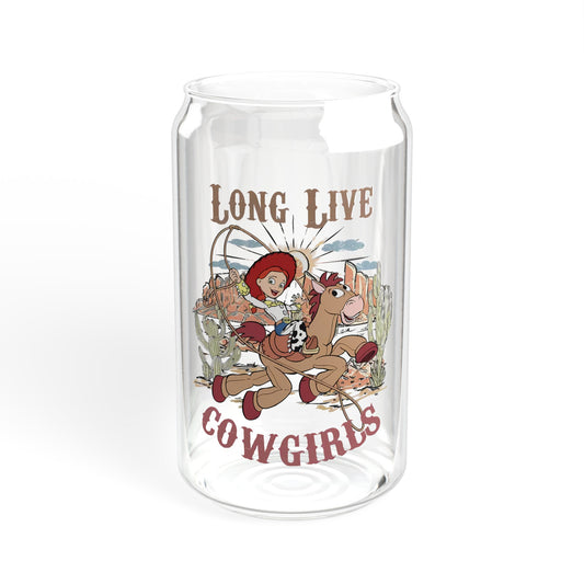 Long Live Cowgirls - Sipper Glass, 16oz