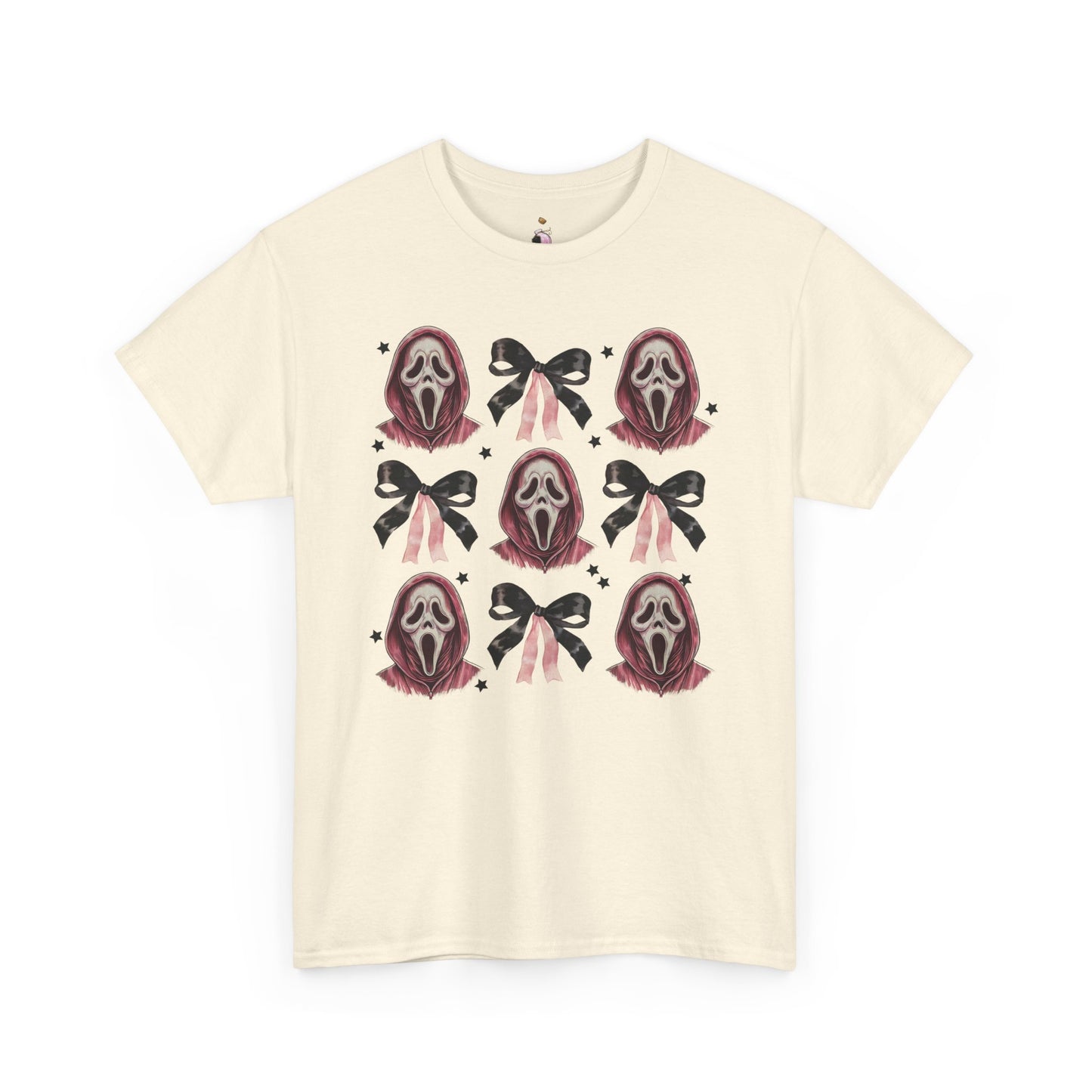 Coquette Ghost Face - Unisex Heavy Cotton Tee