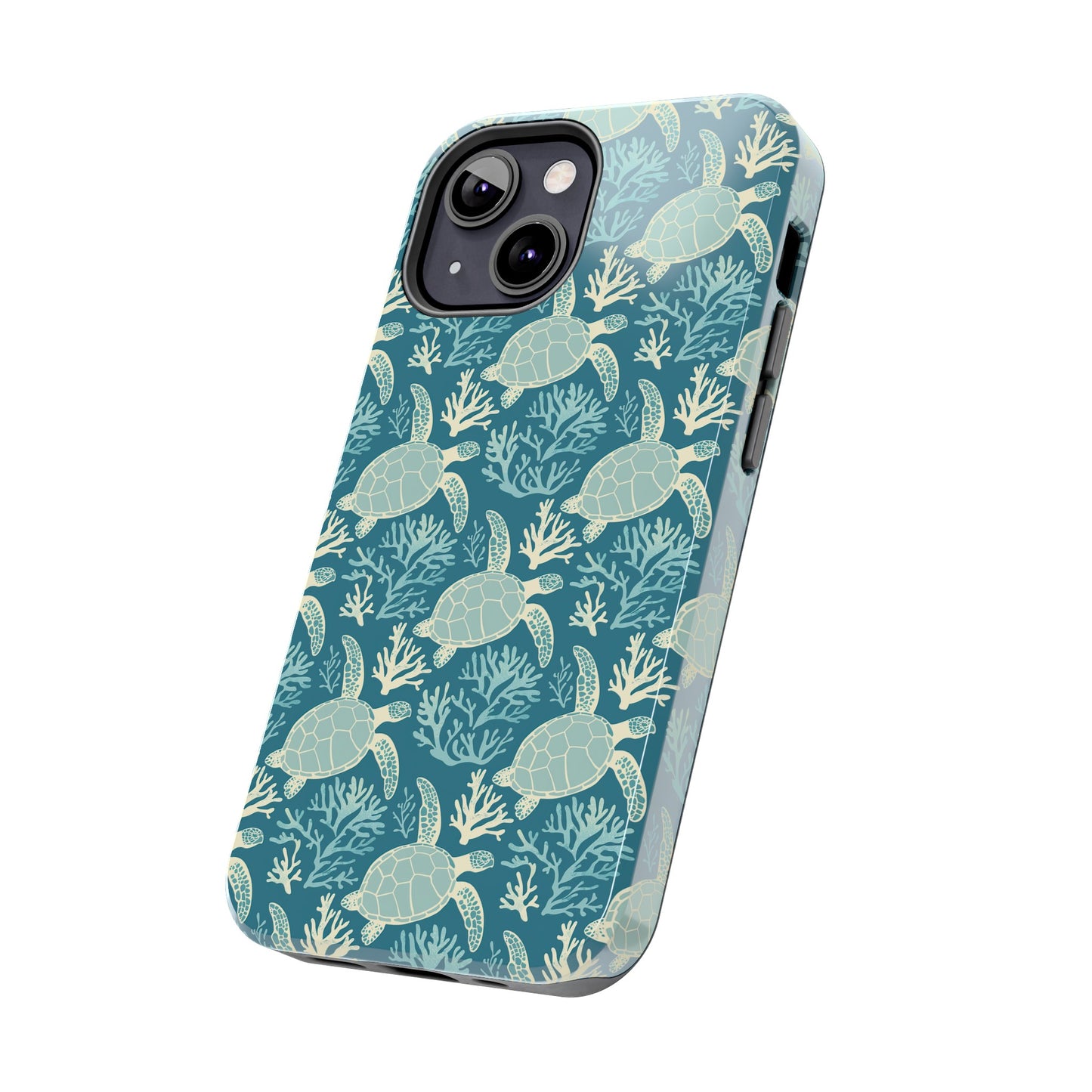 Blue Sea Turtle  - Tough Phone Cases