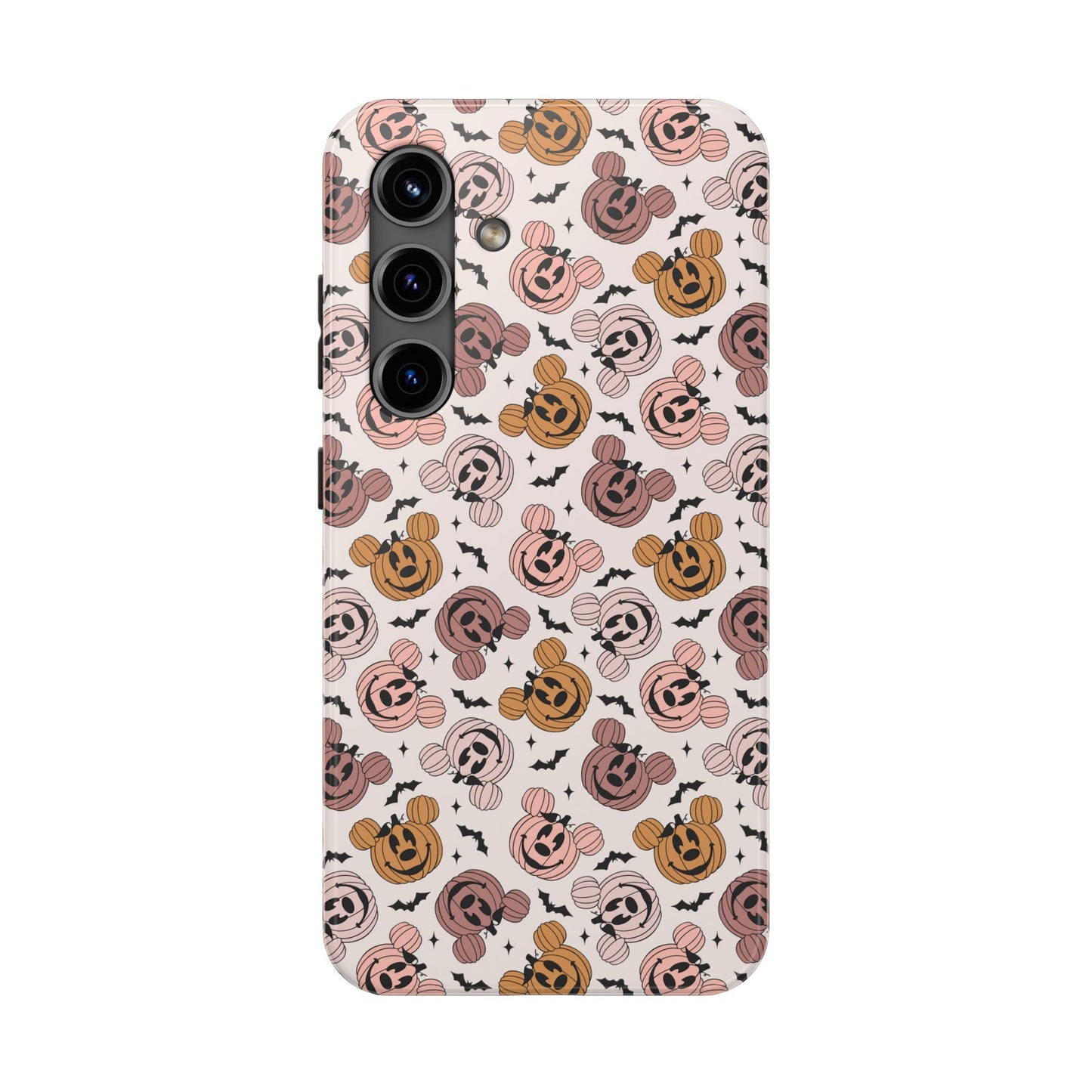 Pink Pumpkin Mice  - Tough Phone Cases