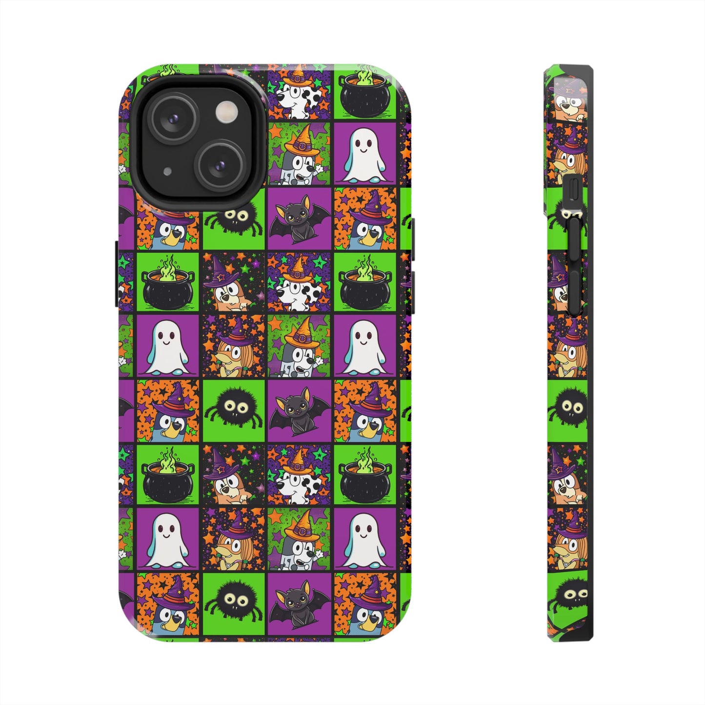 Blue Pup Halloween -  Tough Phone Cases