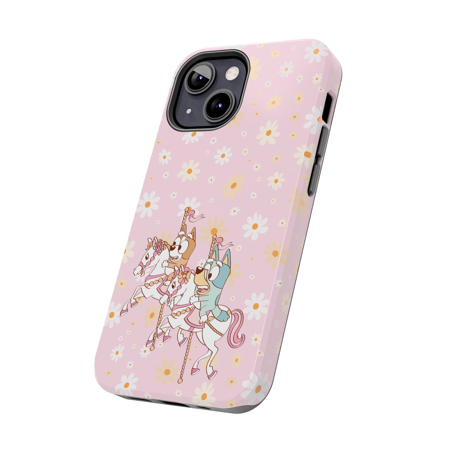 Carousel Pups  - Tough Phone Cases