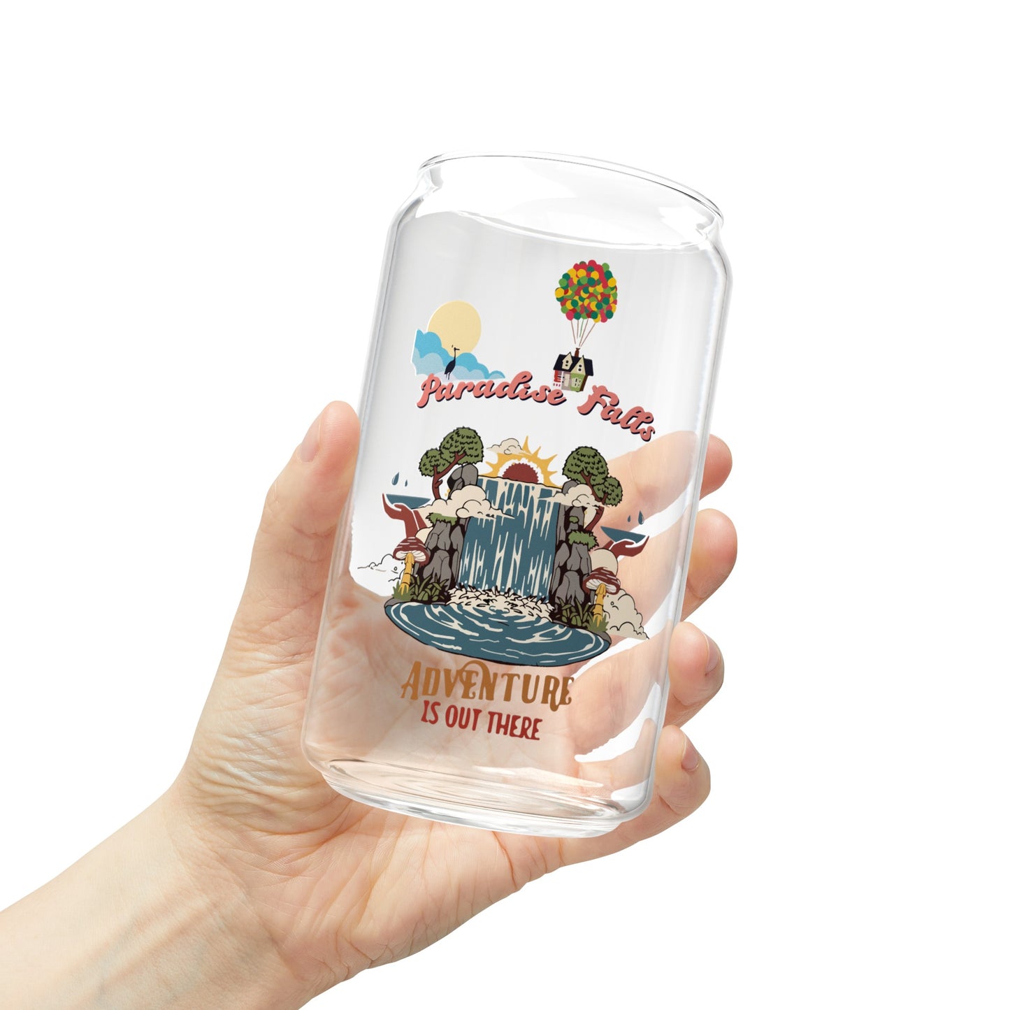 Paradise Falls - Sipper Glass, 16oz