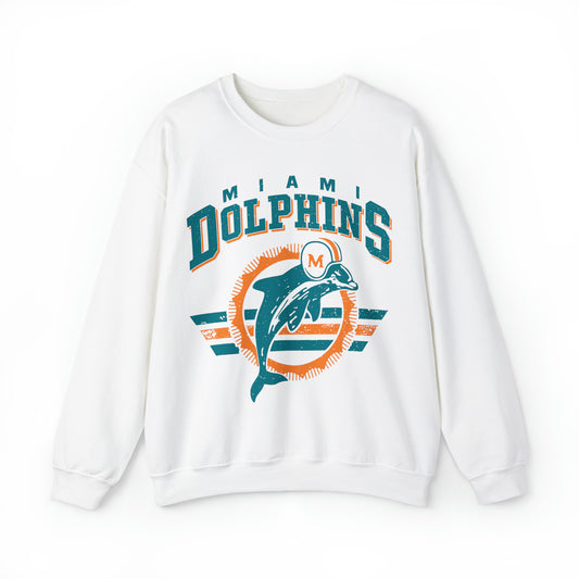 Throwback Fins - Unisex Heavy Blend™ Crewneck Sweatshirt