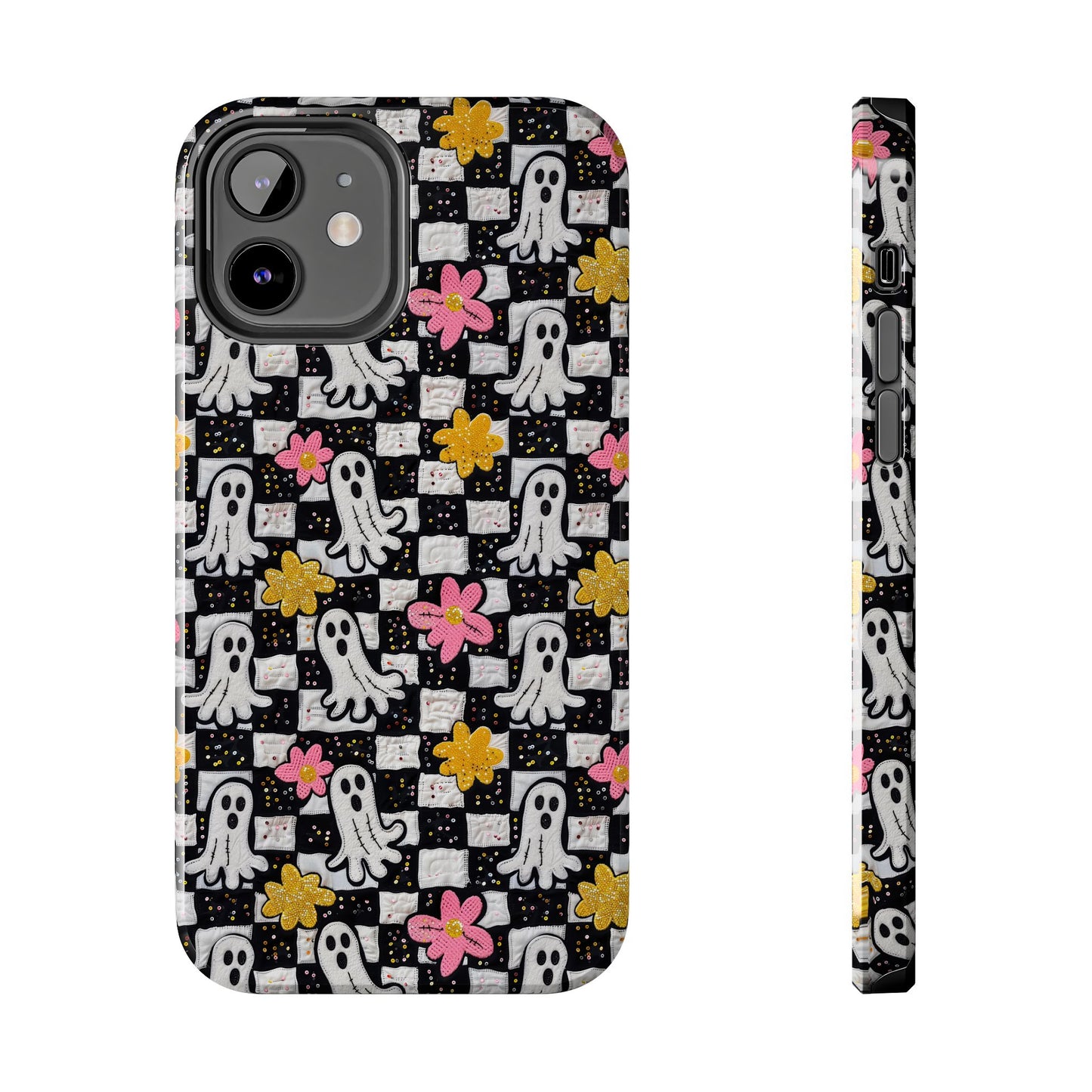 Checkered Halloween -  Tough Phone Cases