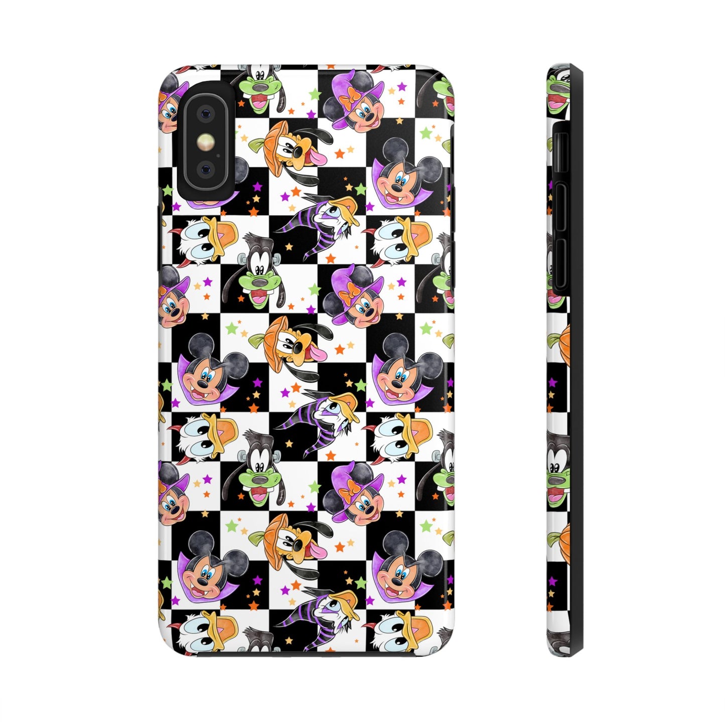 Checkered Halloween Pals  - Tough Phone Cases