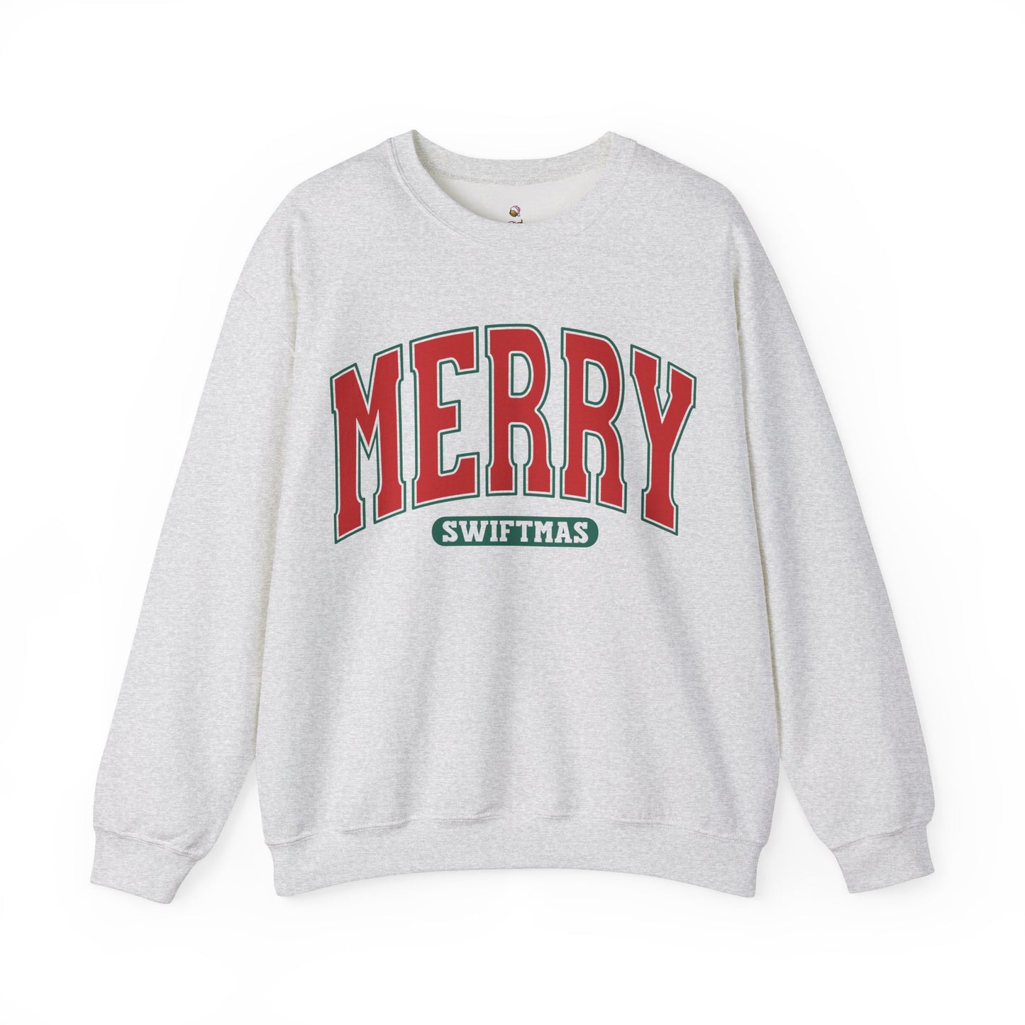 Merry Swiftmas - Red and Green - Taylor - Crewneck Christmas Sweatshirt