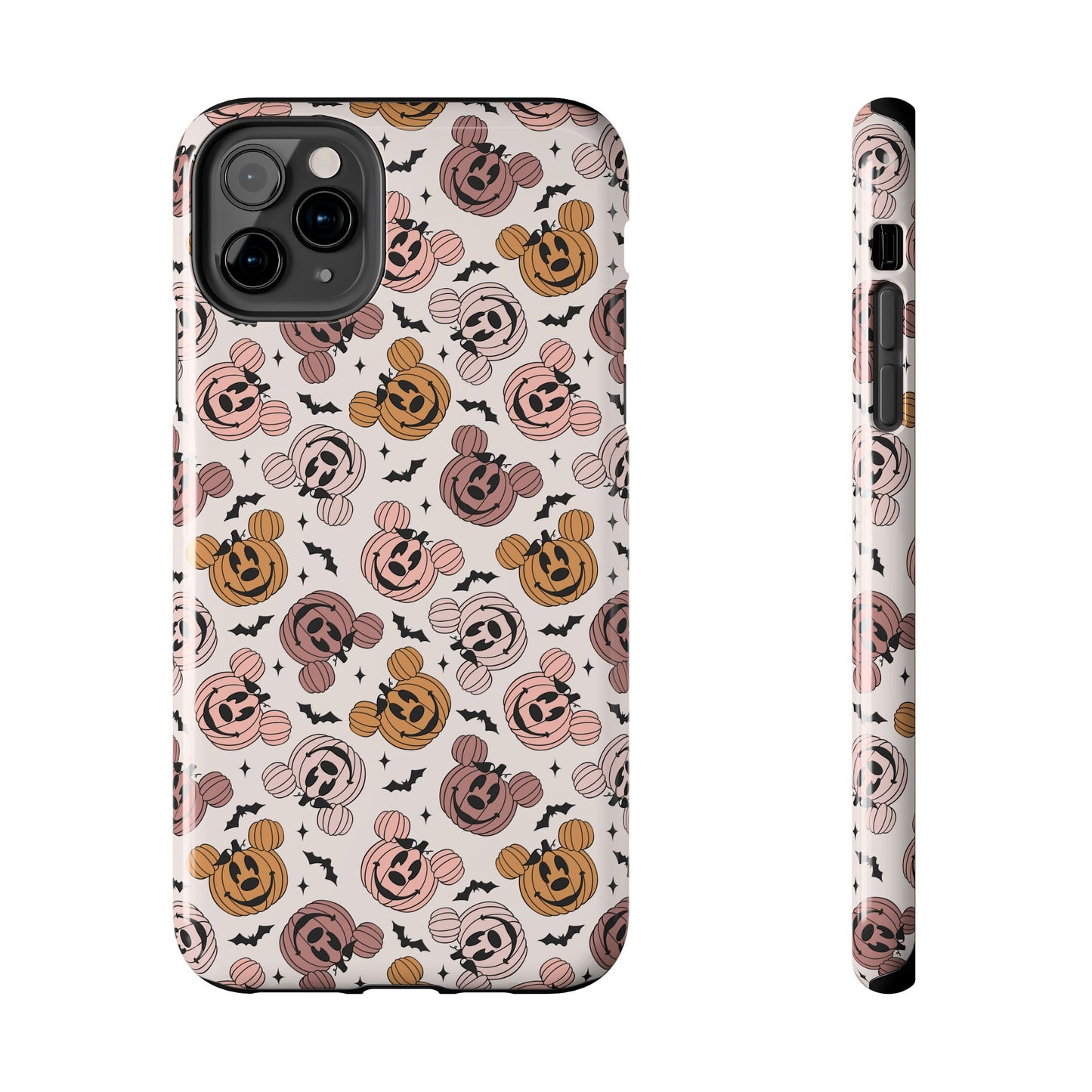 Pink Pumpkin Mice  - Tough Phone Cases