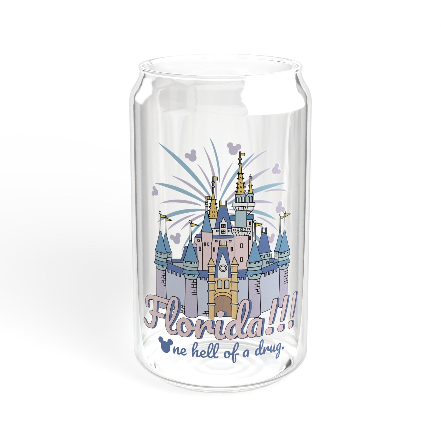 Florida!!! Castle - Sipper Glass, 16oz