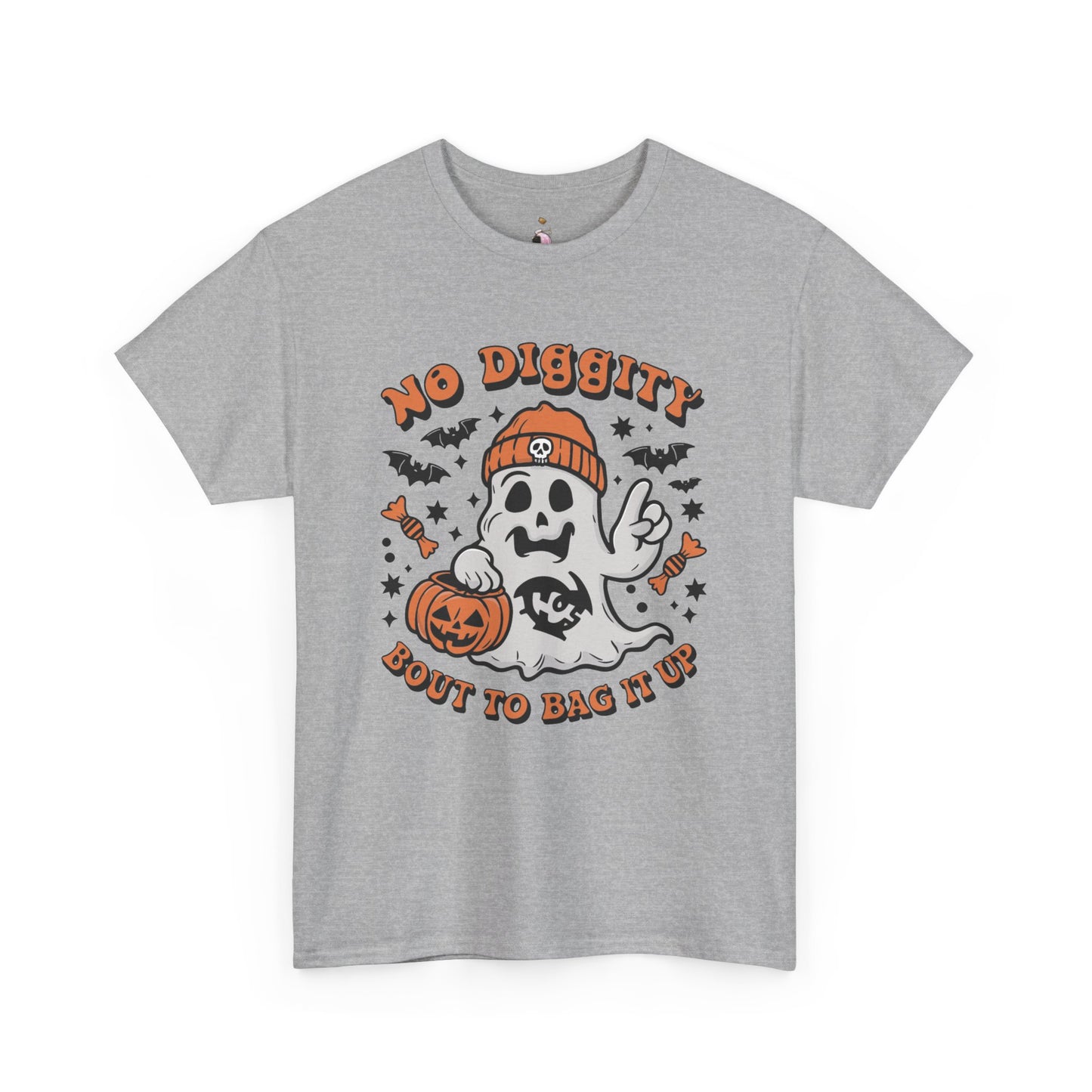 No Diggity Ghost -  Unisex Heavy Cotton Tee