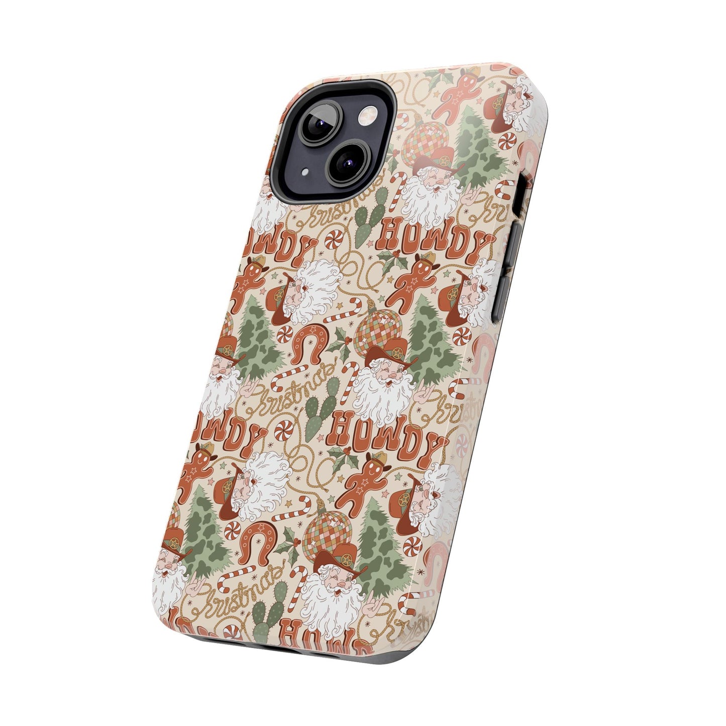 Howdy Christmas -  Tough Phone Cases