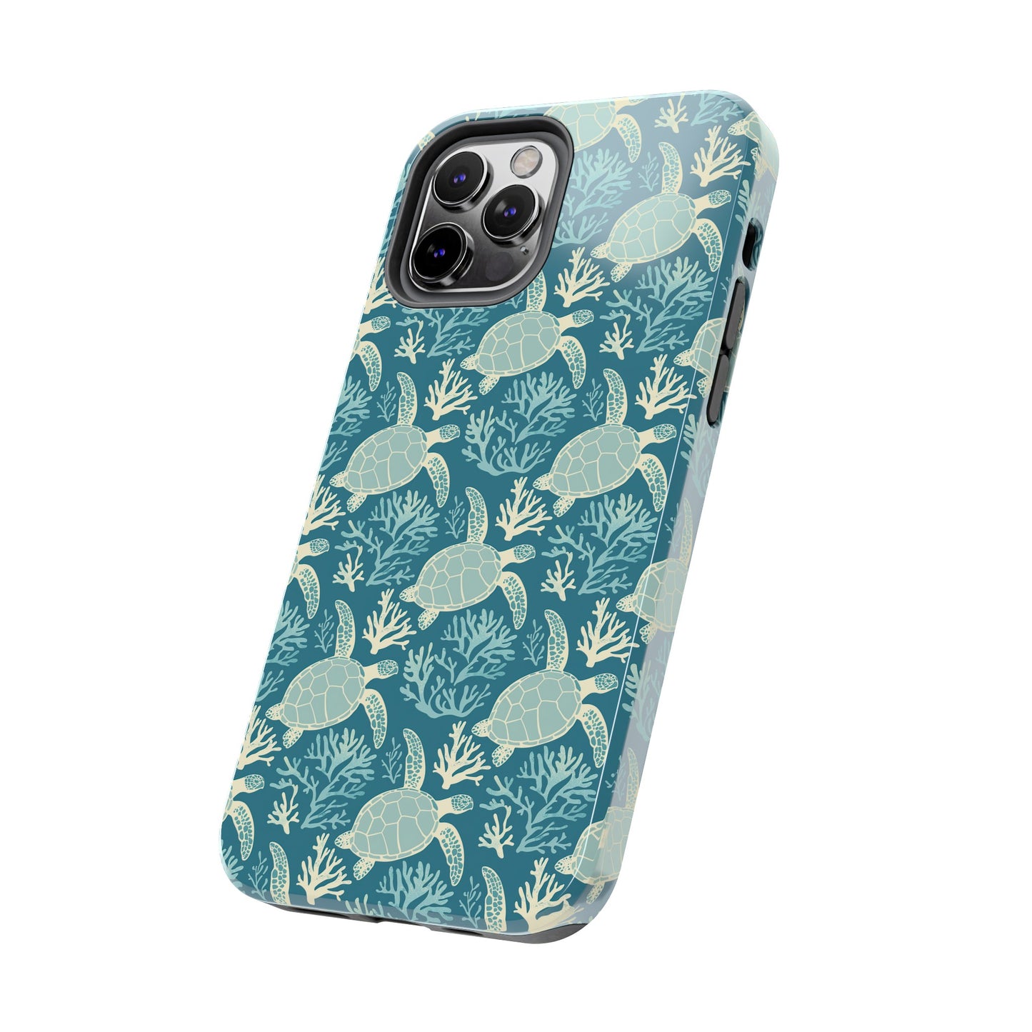 Blue Sea Turtle  - Tough Phone Cases