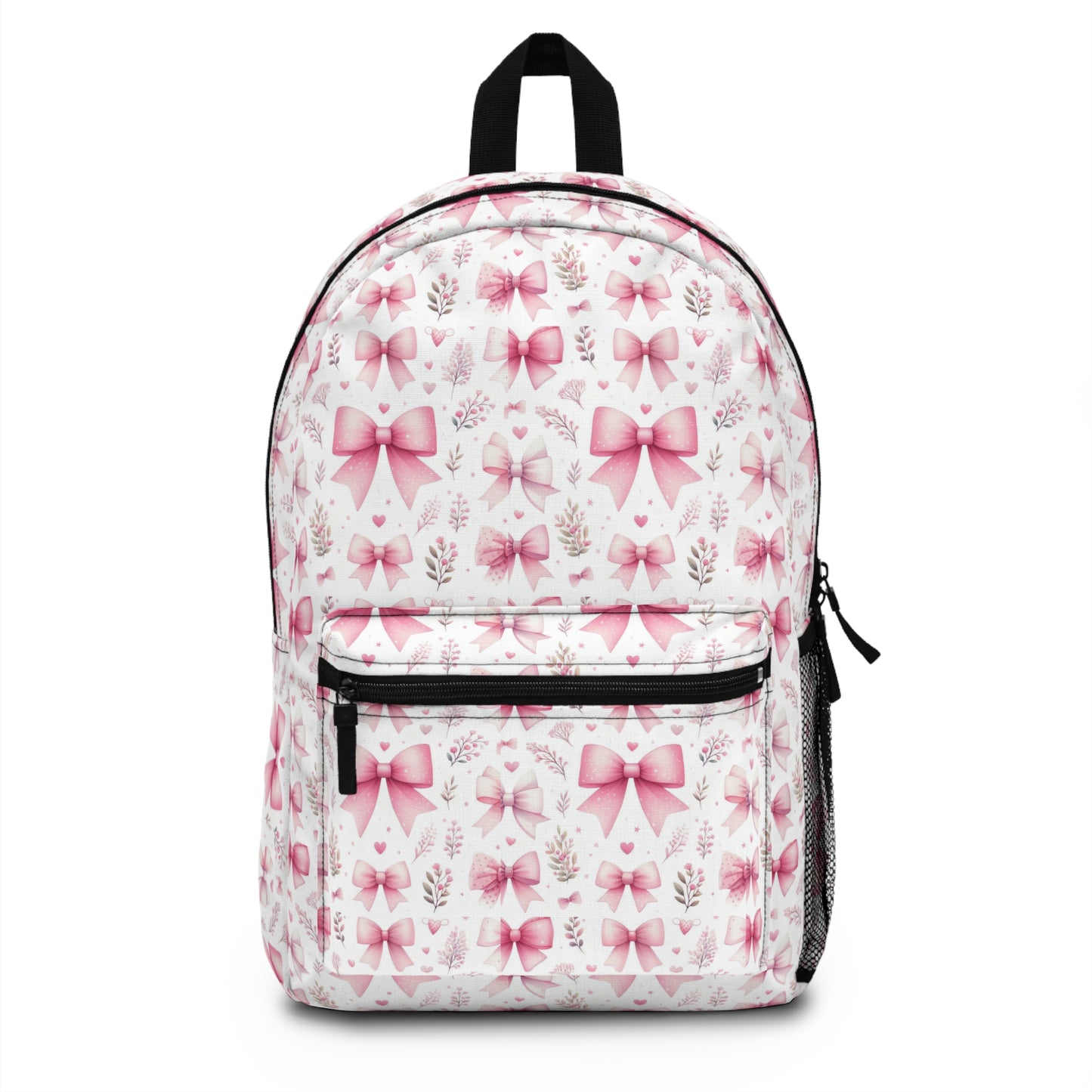 Pink Bow- Coquette Backpack