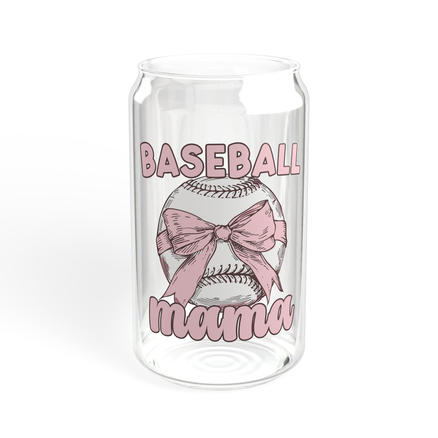 Baseball Mama - Sipper Glass, 16oz