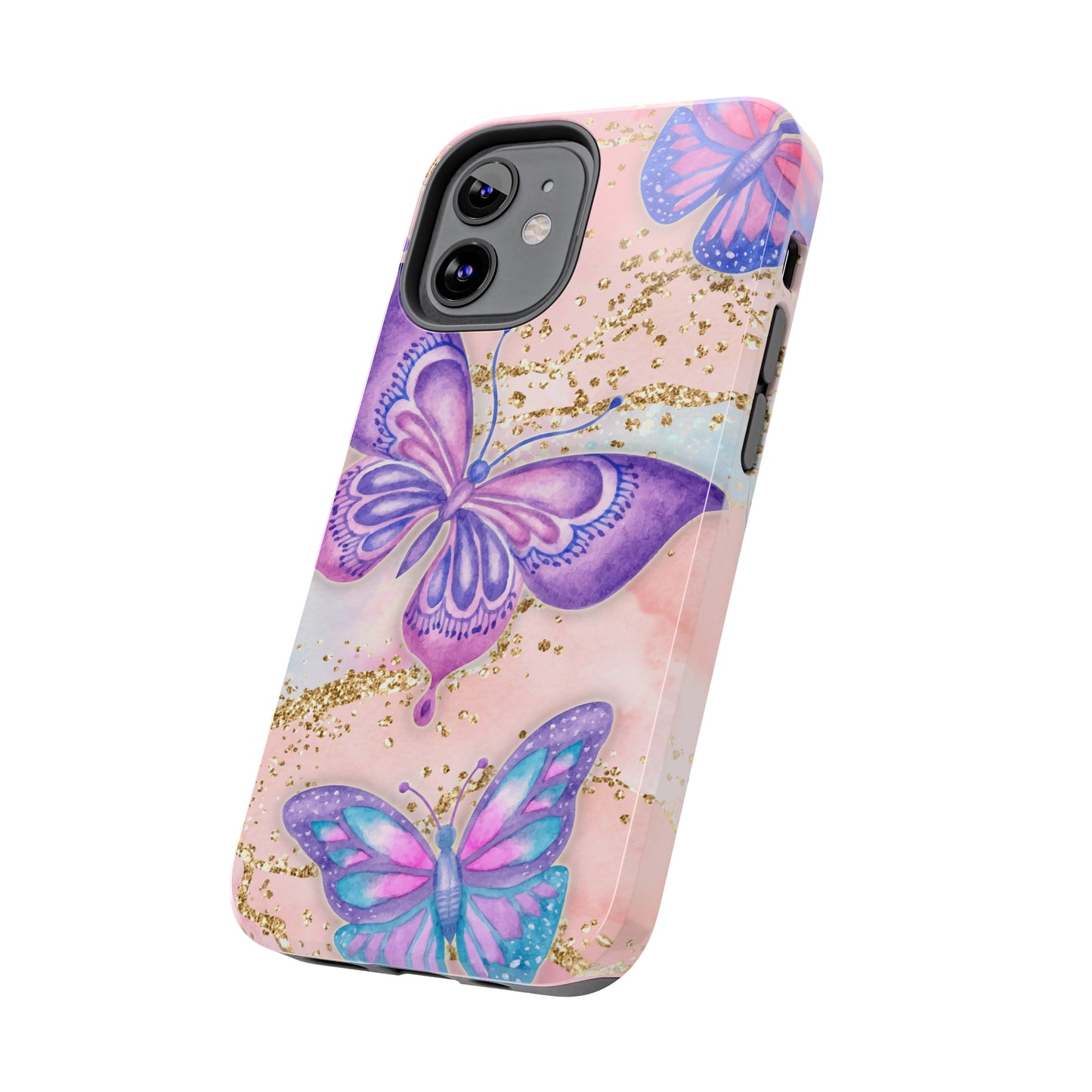 Marble Butterfly - Tough Phone Cases